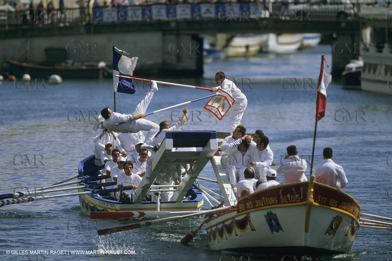France, Languedoc -Roussilon, Joutes à Sète (34)