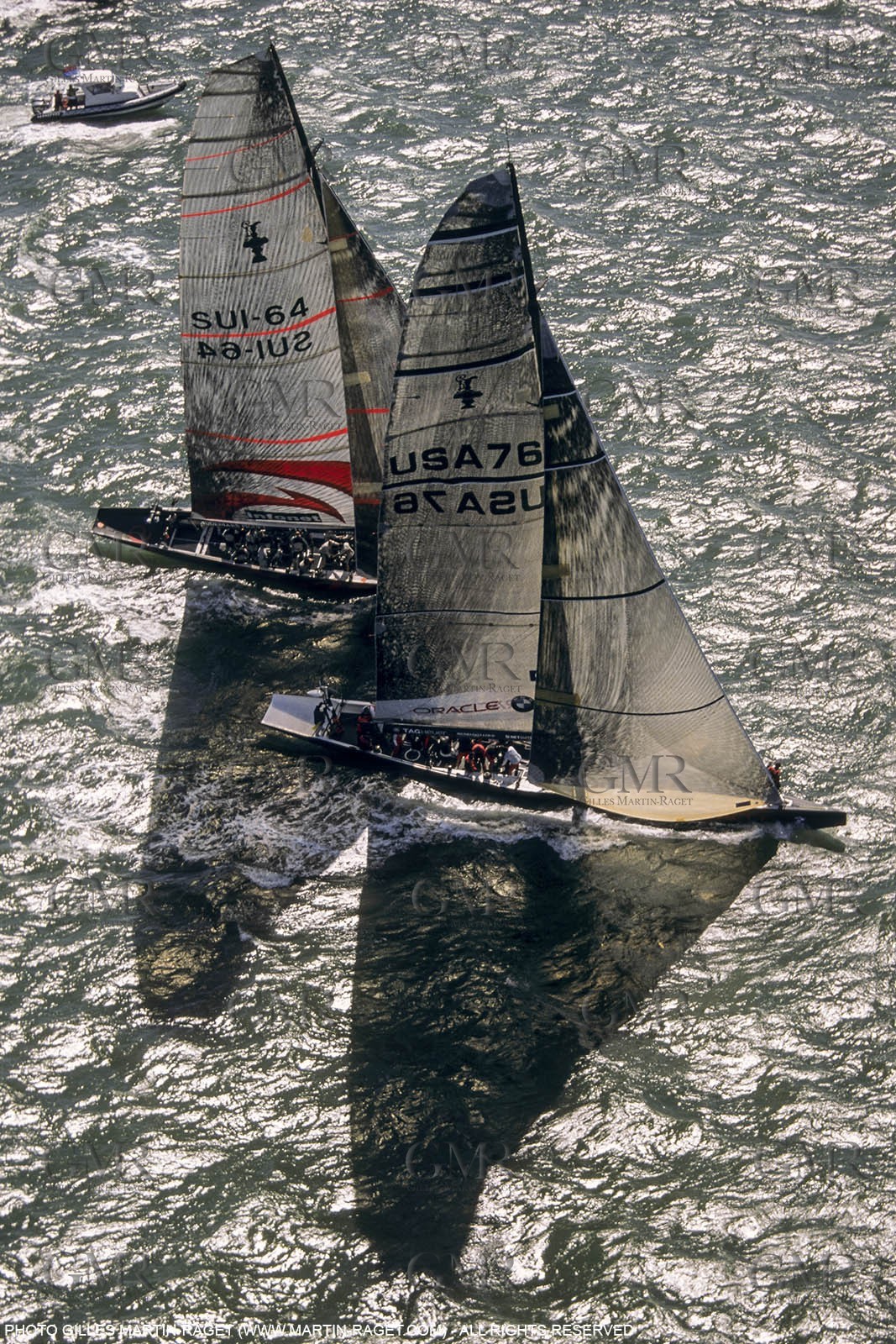 Yacht racing, 31st America's Cup 2003, Auckland (NZL) , Alinghi