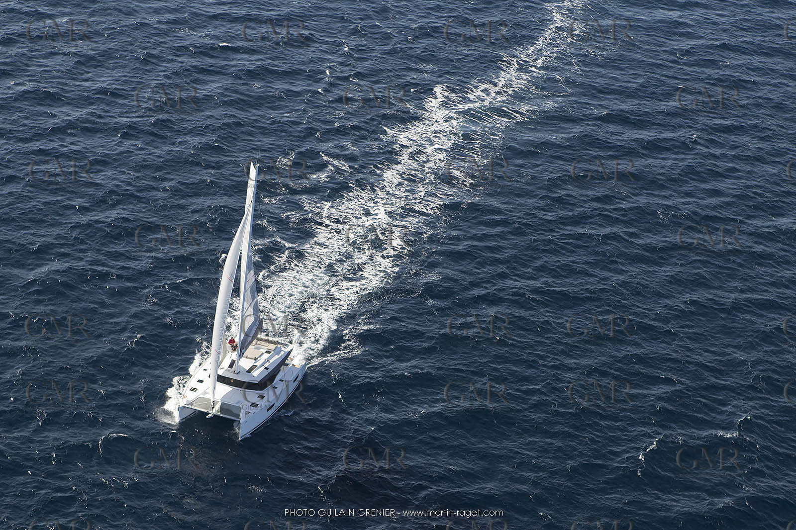 Saona 47 - Fountaine Pajot - shooting helico - 7 6 2017 - Photo Guilain Grenier