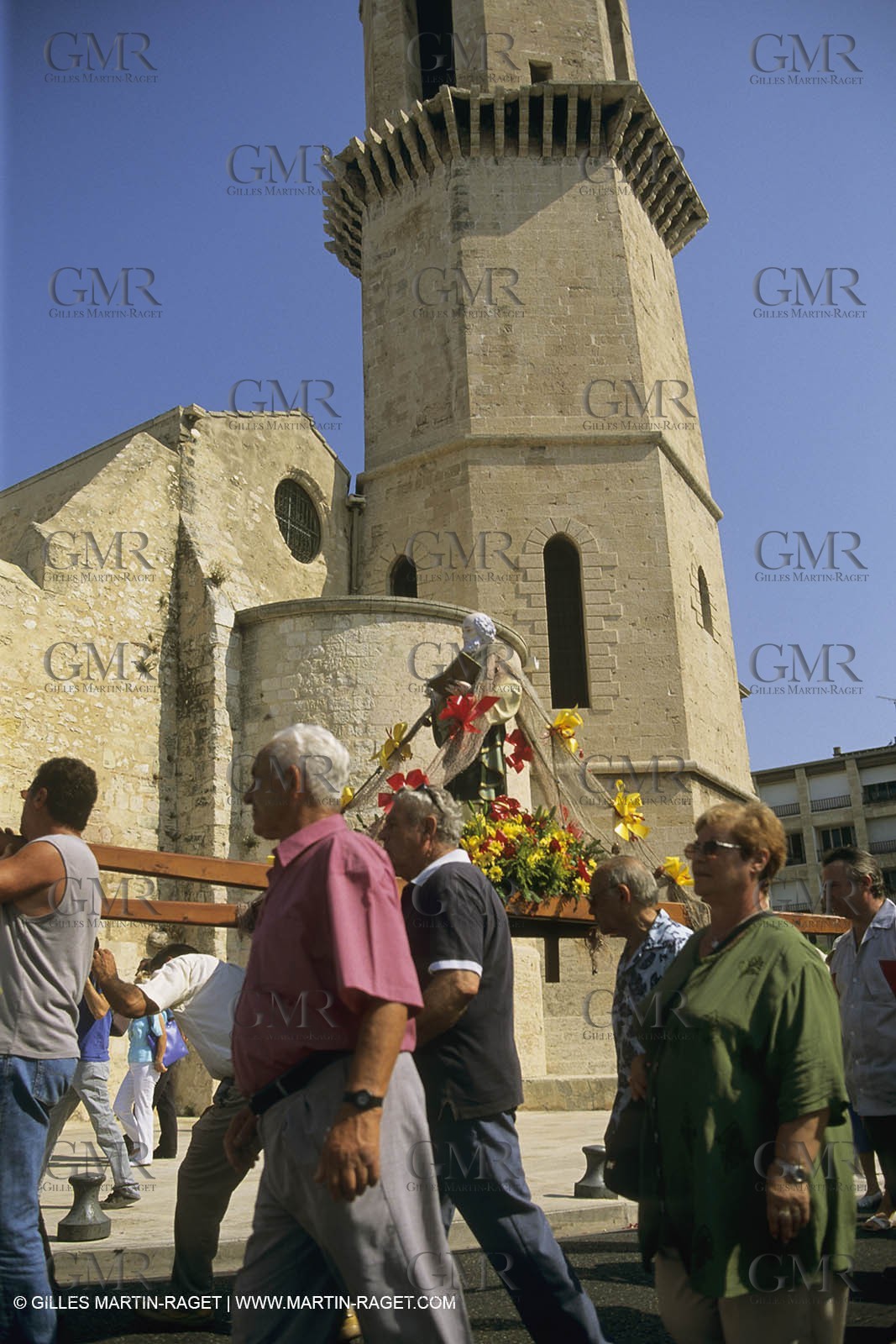 France, Provence, Marseille, Procession de la saint-Pierre, patron des Pêcheurs