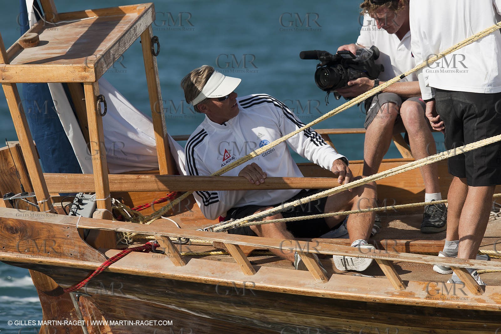 20 11 2010 - Dubai (UAE) - Dubai Louis Vuitton Trophy - Traditionnal dhow races for competing teams