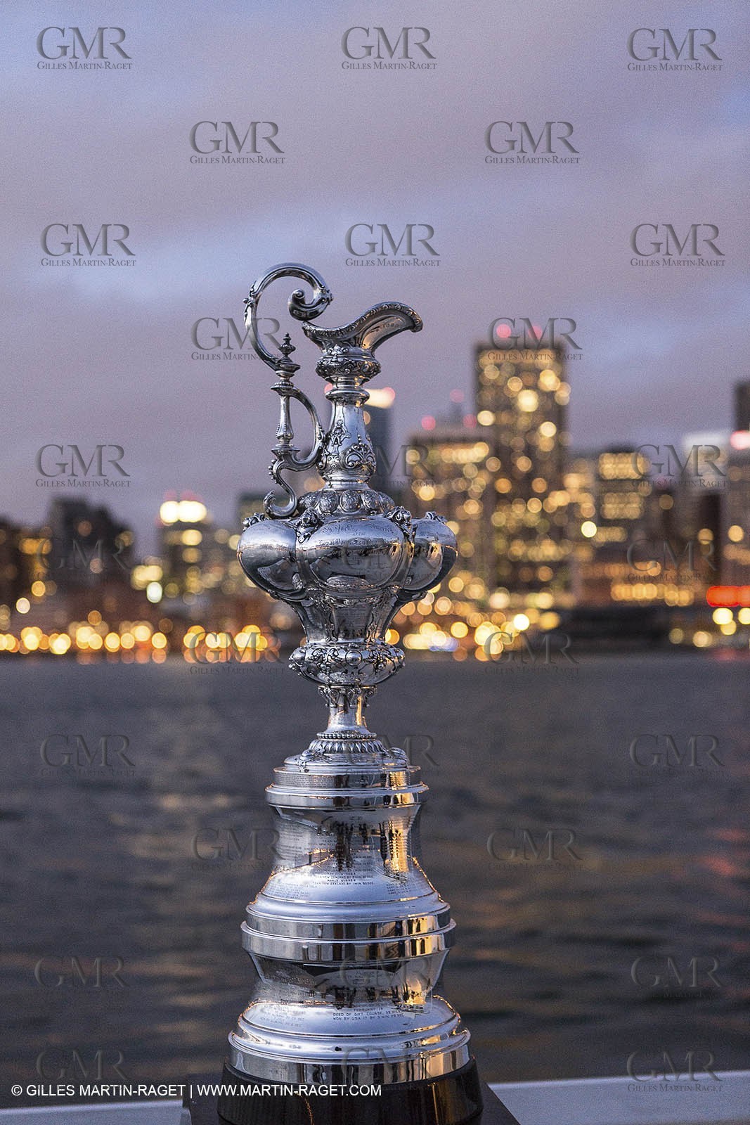 17 02 2013 - San Francisco (USA) - 34th America's Cup - the America's Cup Trophy