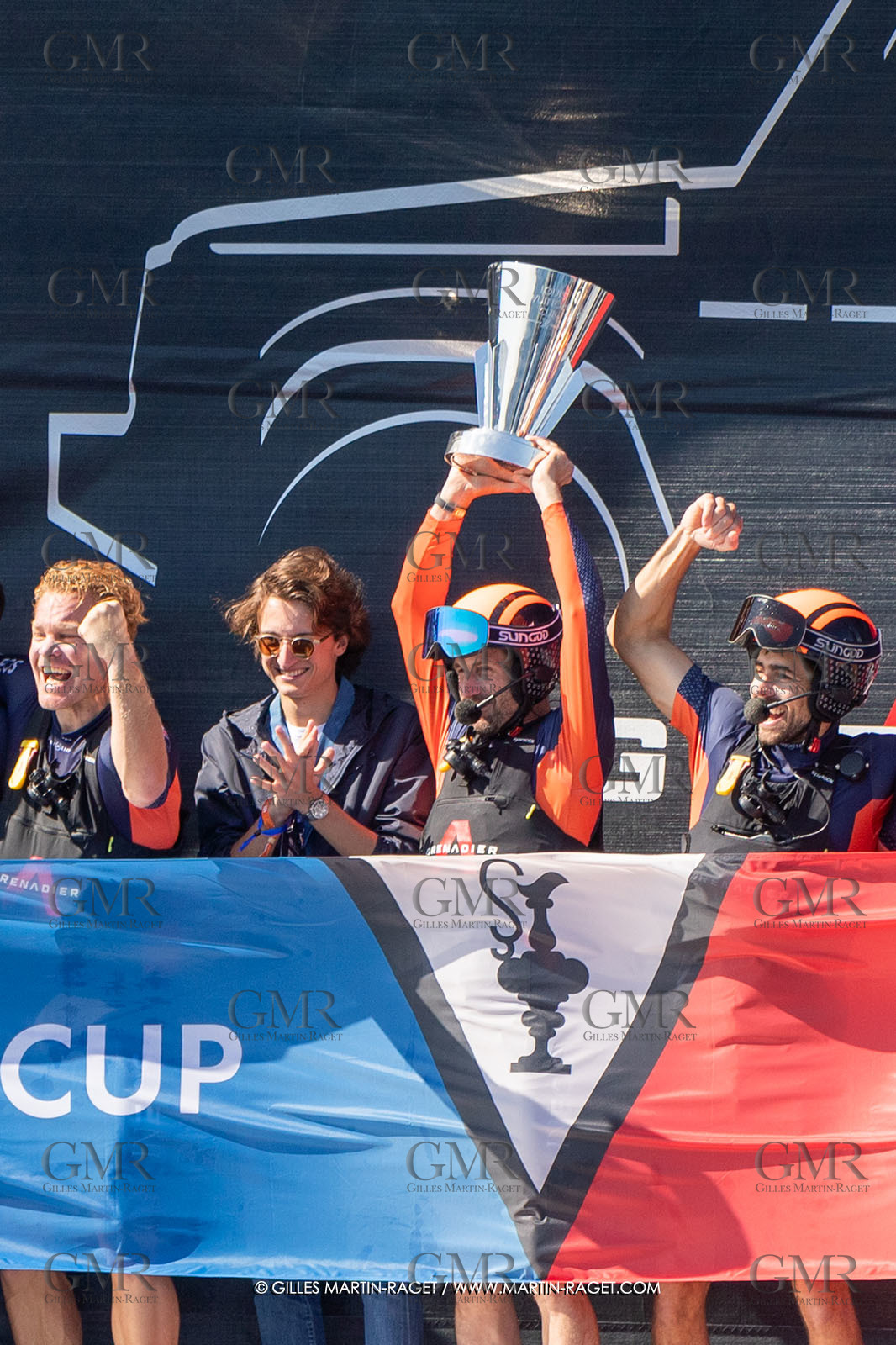 04 10 2024, Barcelona (ESP), 37th America's Cup, Louis Vuitton Cup Final, Race Day 7