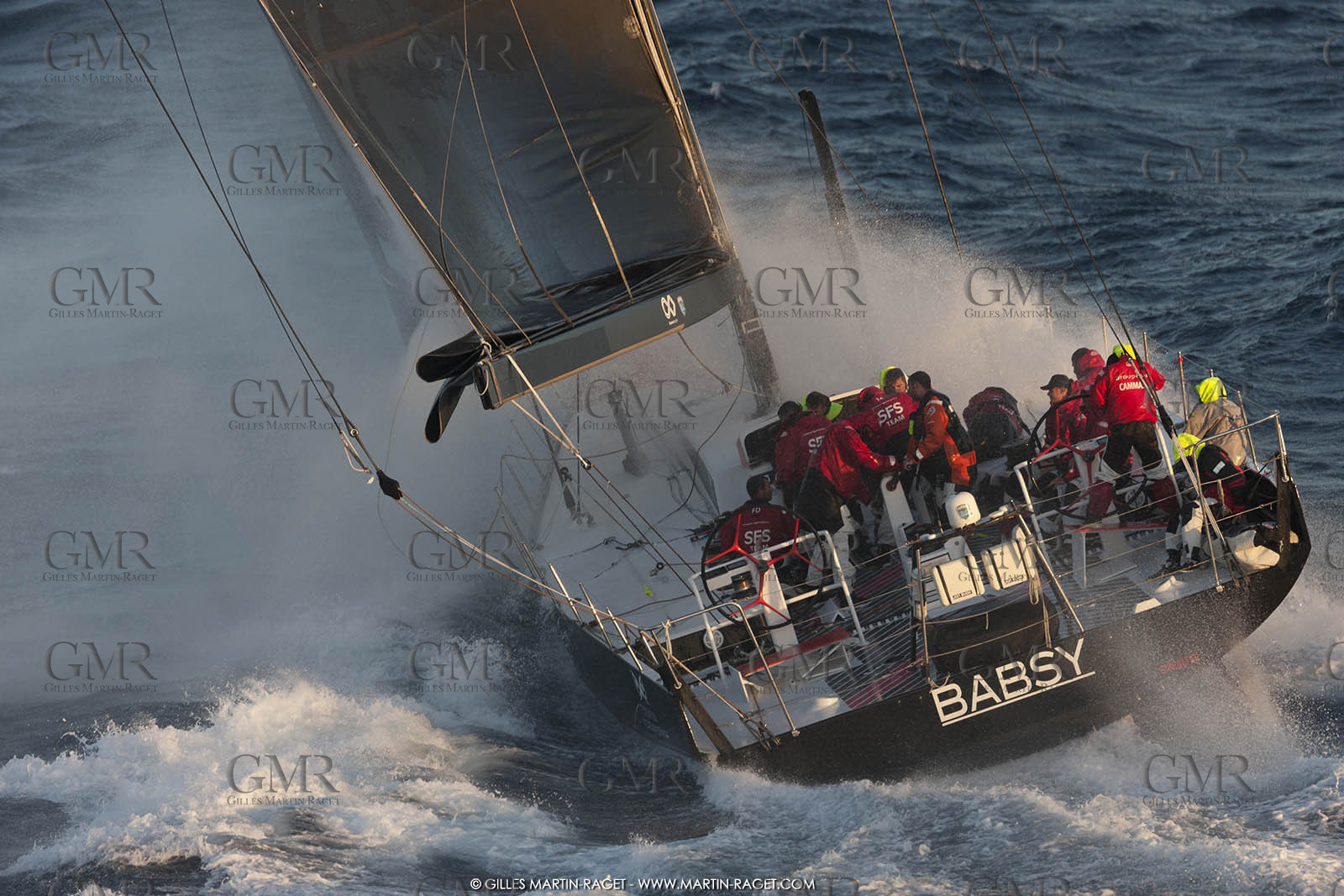 09 10 2017, Calvi (FRA,20), VOR 70 Babsy, Tentative de record autour de la Corse à la voile, skipper Franck Cammas