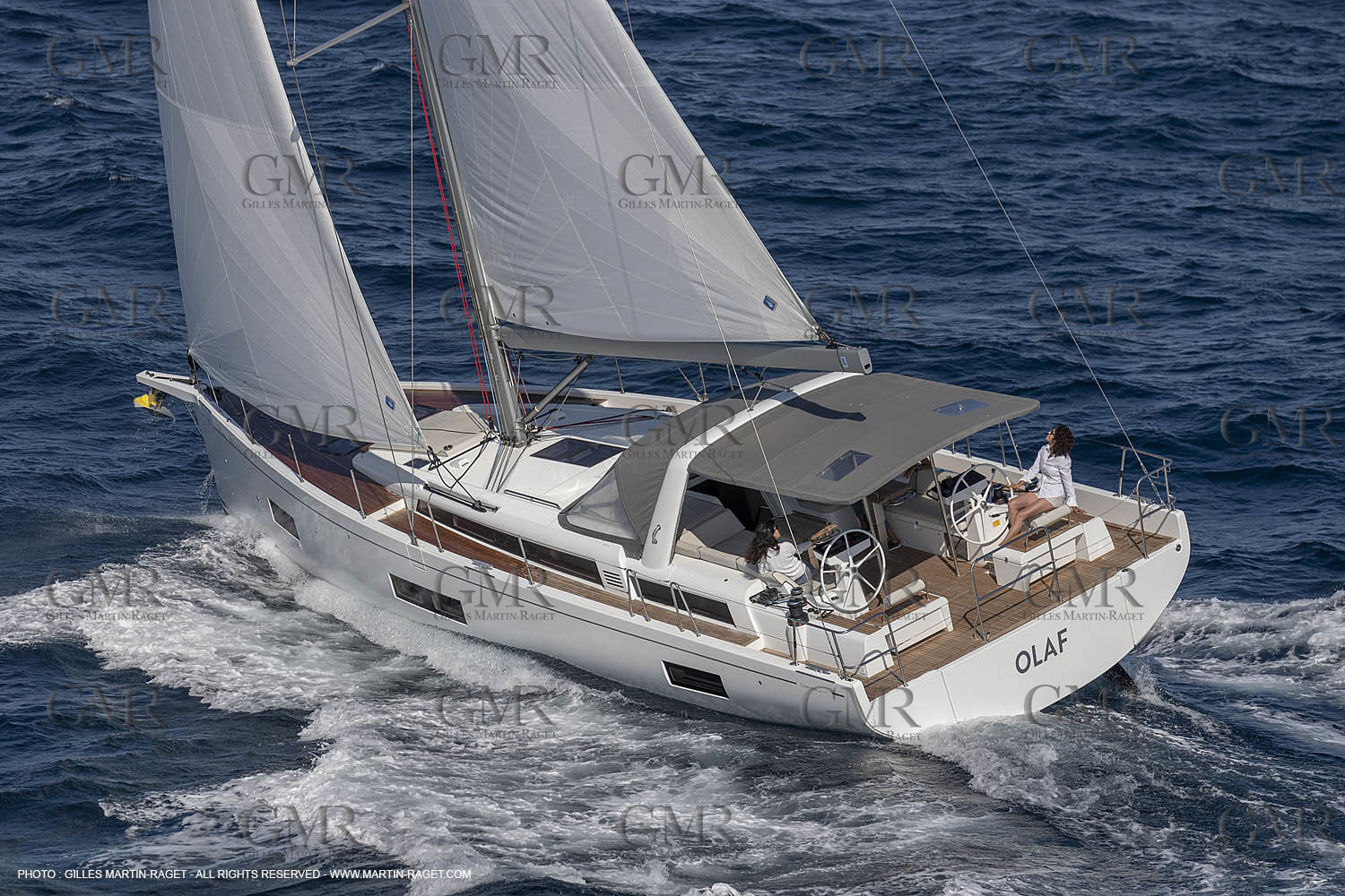 07 07 2020, Marseille (FRA,13) Beneteau Oceanis Yacht 54