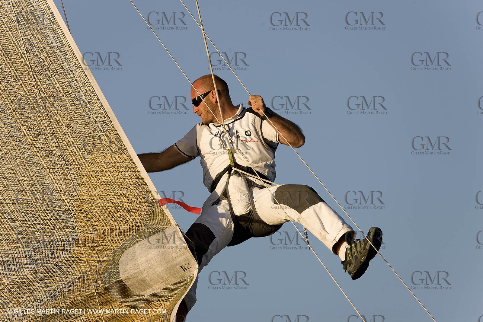 07 10 2008 - San Diego (CA, USA) - America's Cup - BMW ORACLE Racing - 90 ft trimaran sea trials - San Diego session - Day 1