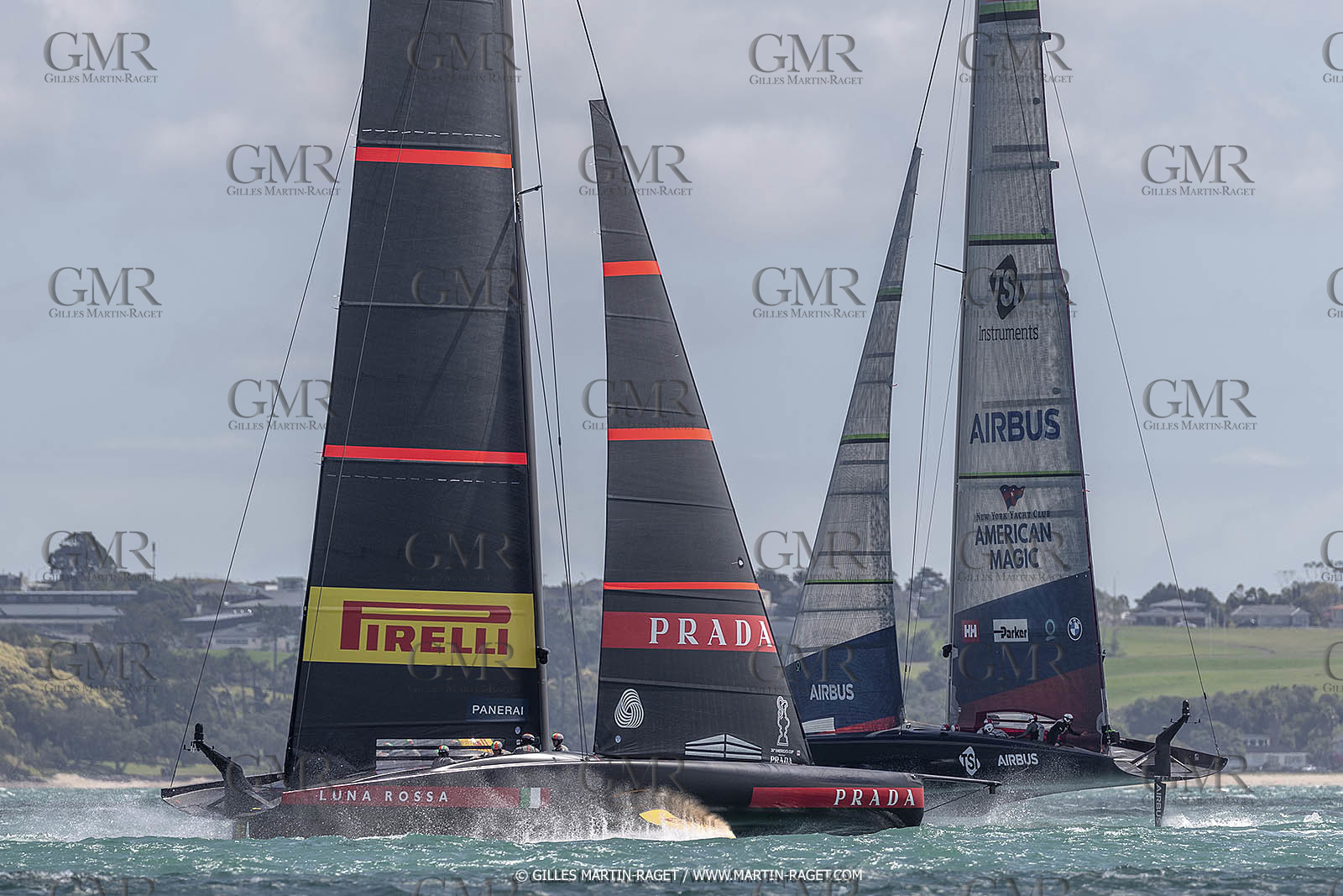 11 01 2021, Auckland (NZL), 36th America's Cup, Practice Racing