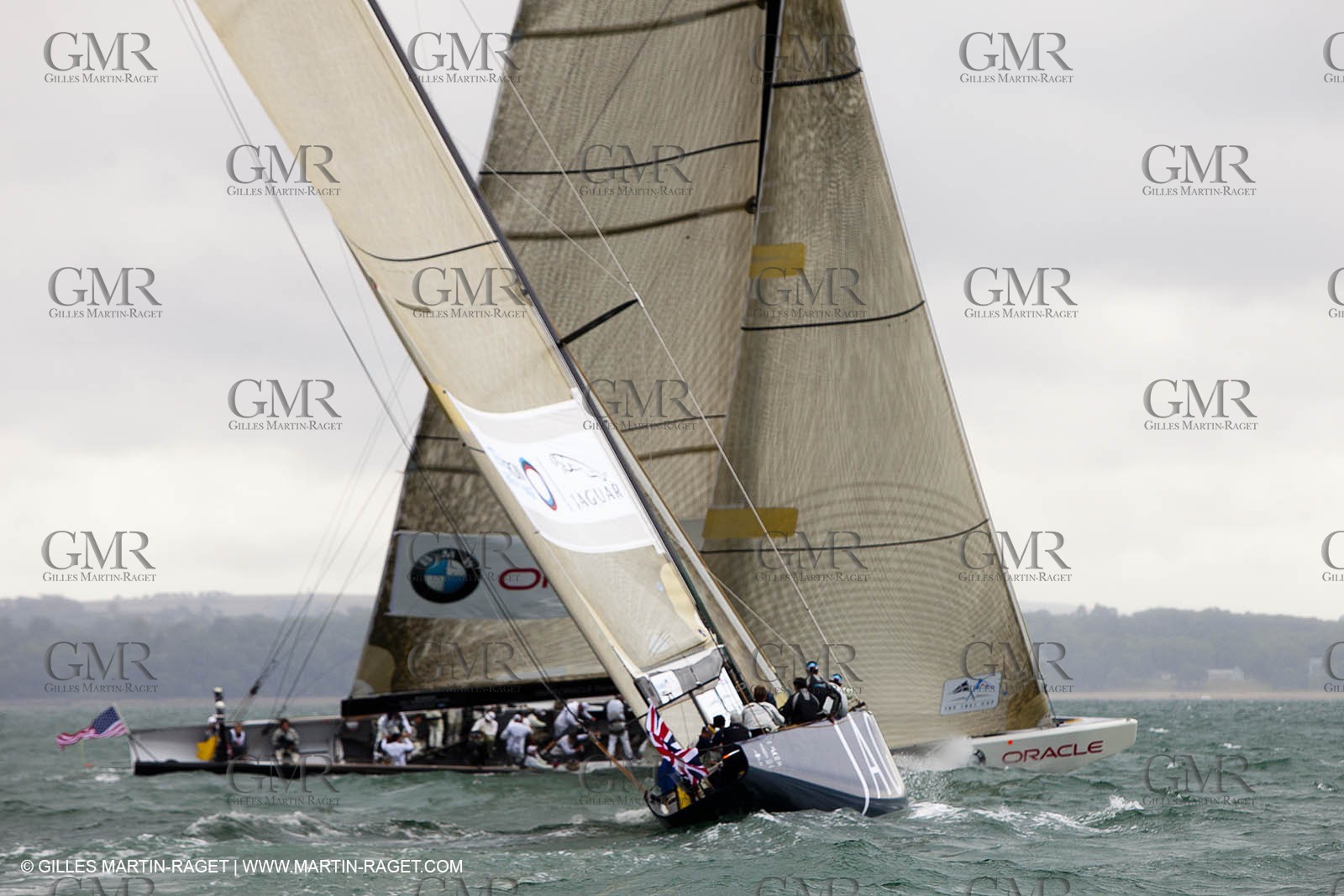 06 08 2010 - Cowes (UK, IOW) - The 1851 Cup -  BMW ORACLE Racing - Day 4.