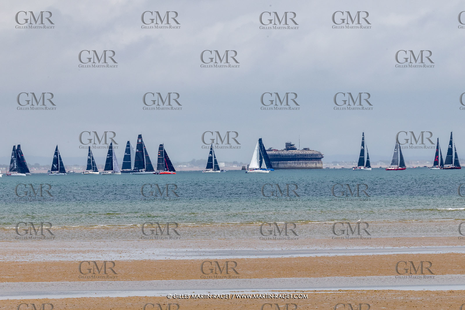 19 07 2025, Cowes (UK, IOW), Admiral's Cup 2025, Channel Race Start