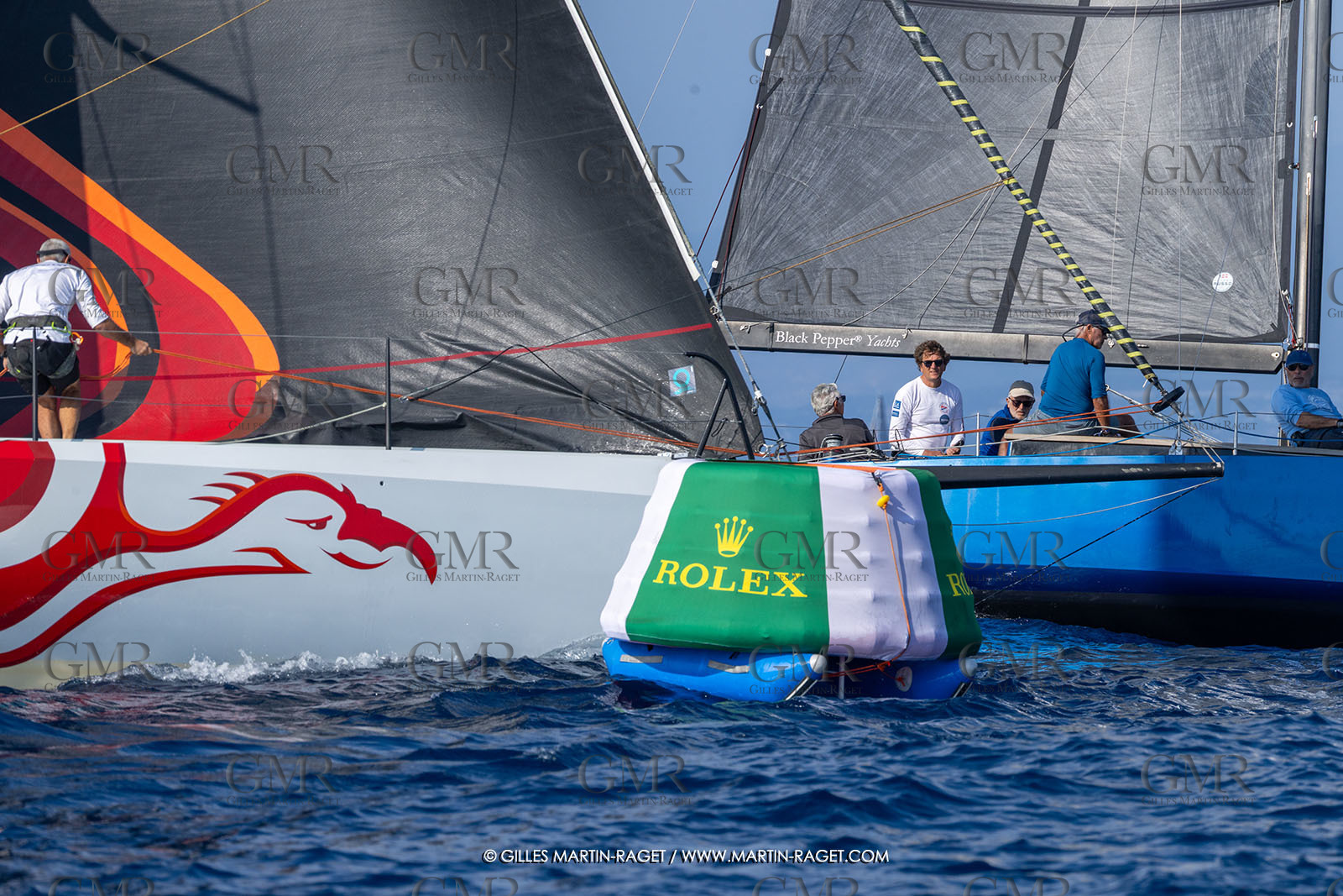 01 10 2025, Saint-Tropez (FRA), Les Voiles de Saint-Tropez 2025, Race Day 3