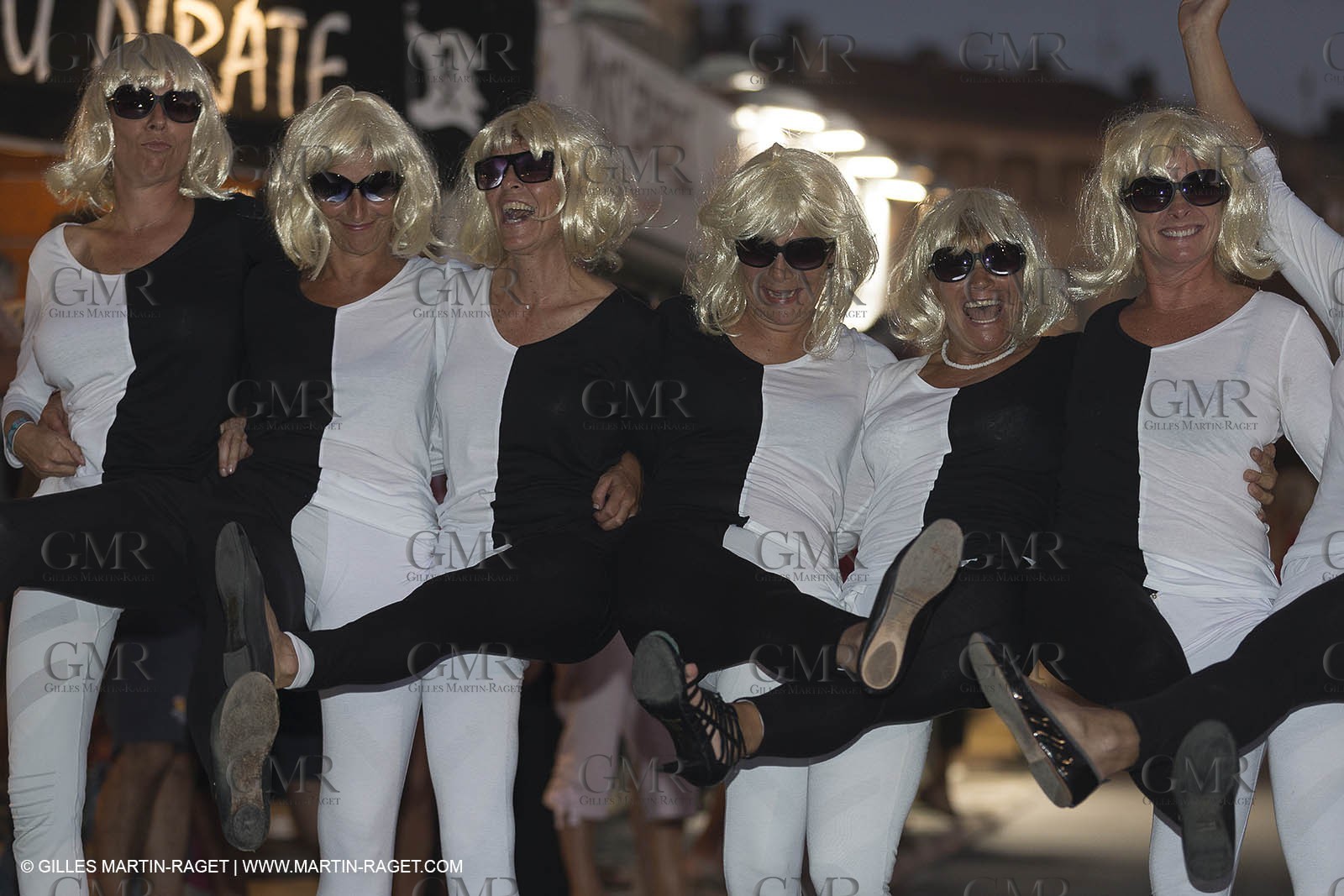 02 10 2014, Saint-Tropez (FRA,83), Voiles de Saint-Tropez 2014, Day 4, défilé des équipages   crew parade