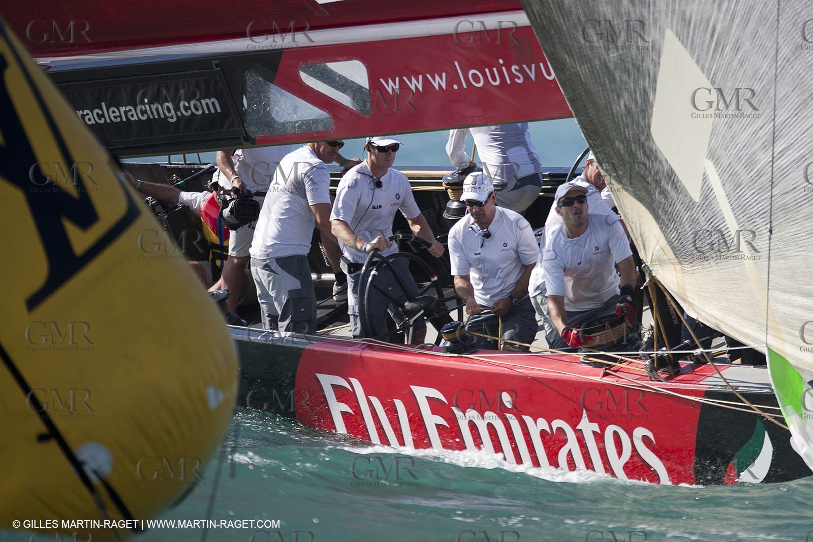 19 11 2010 - Dubai (UAE) - Dubai Louis Vuitton Trophy -  Round 2 - BMW ORACLE Racing Vs Synergy