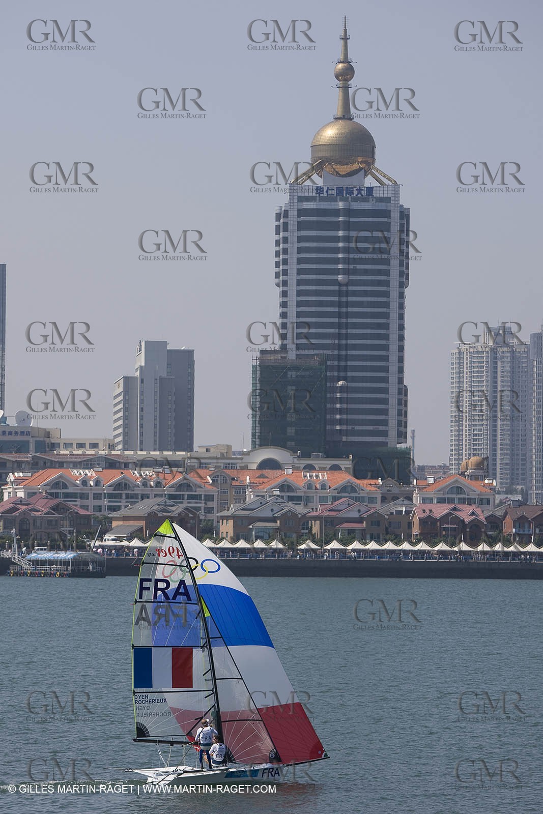 07 08 2008 - Qingdao (CHN) - Olympic games - The olympic Marina