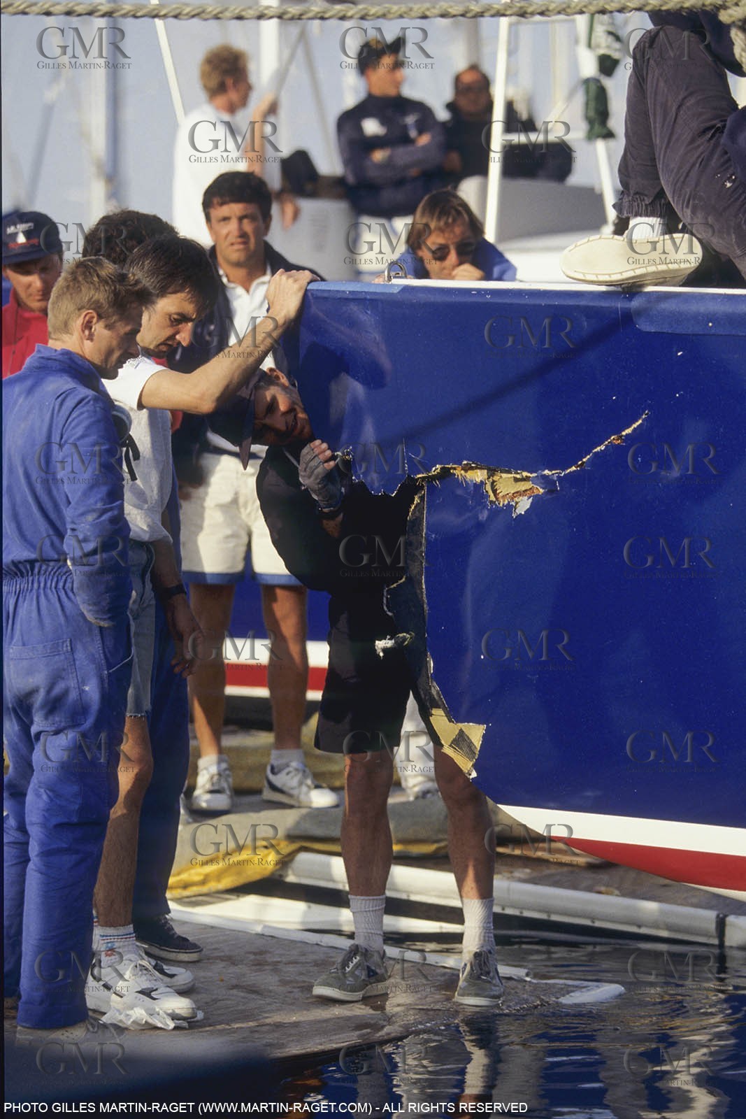 Sailing, Yacht Racing, America's Cup XXVIII, San Diego (USA,CA), 1992, Le Défi Français