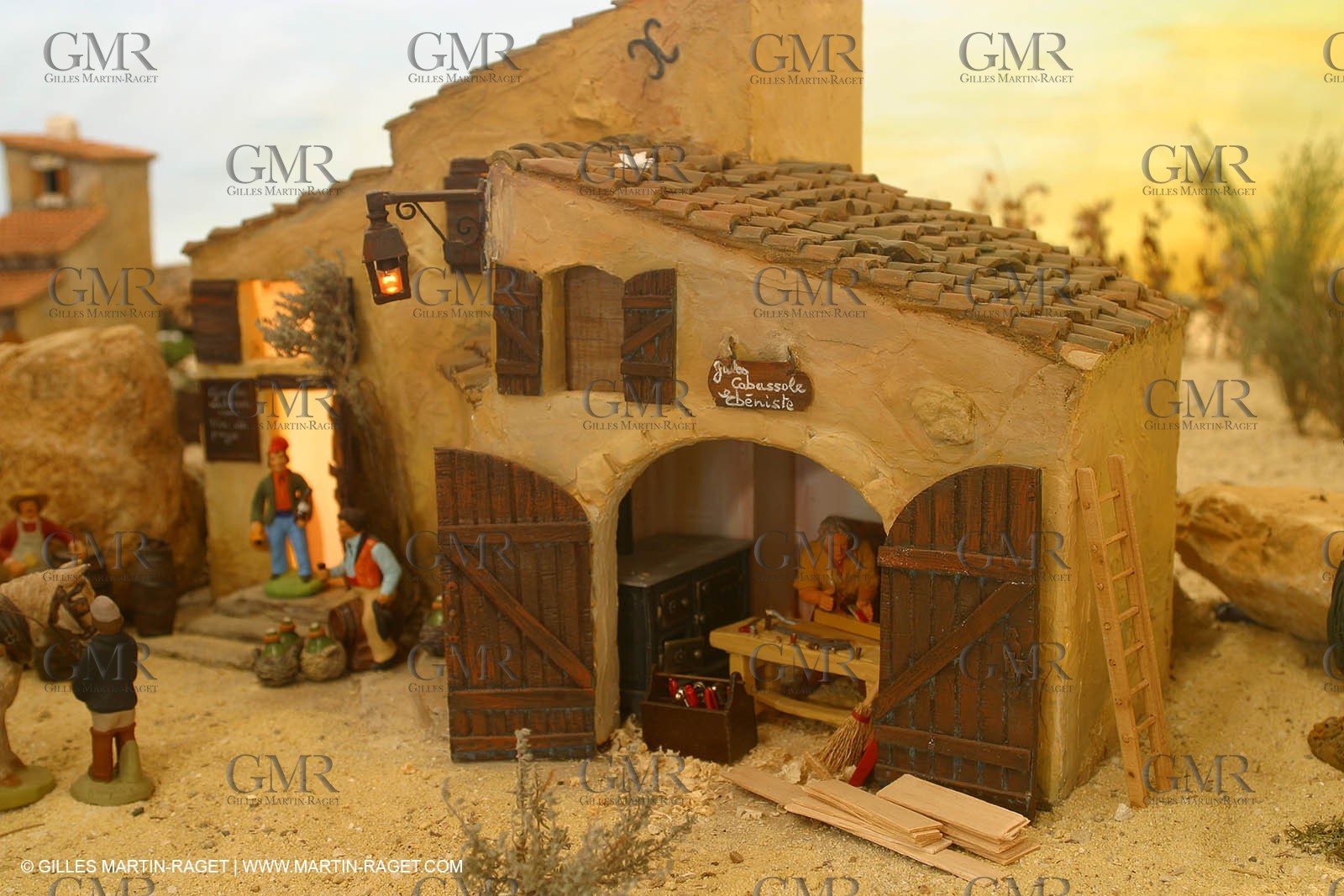 Décembre 2010, Les Saintes Maries de la Mer (FRA,13) , Grande crèche de Noël