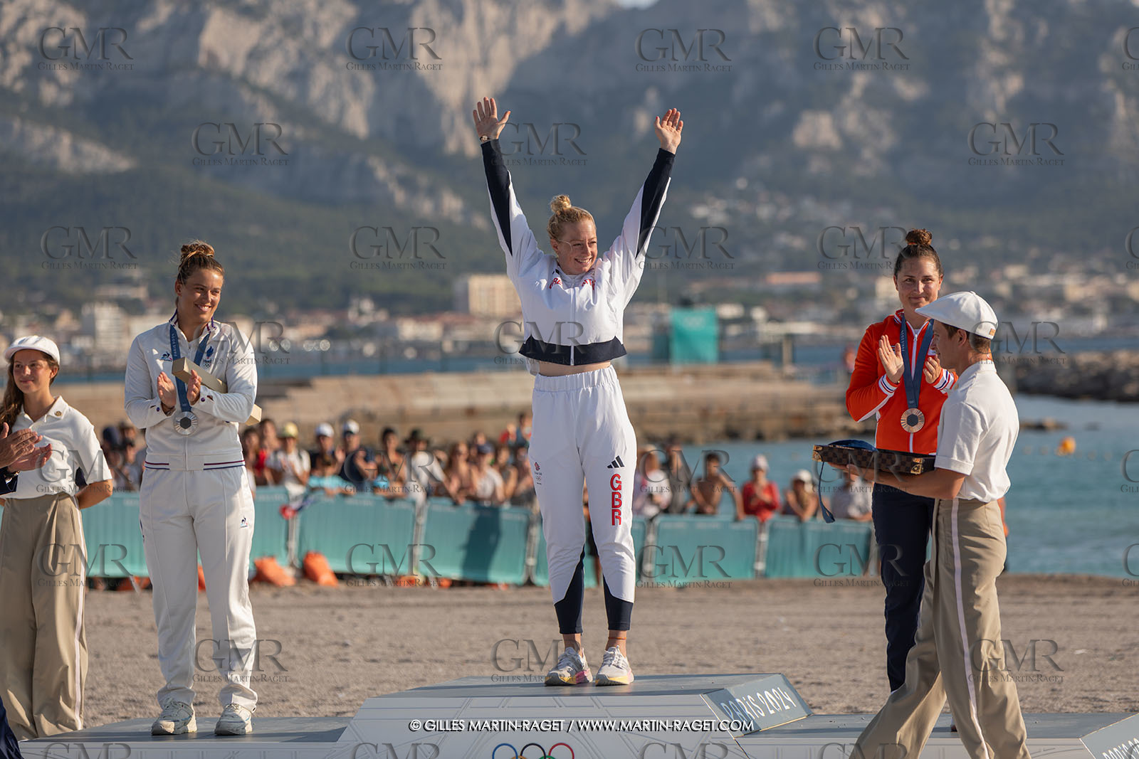 08 08 2024, Marseille (FRA), Paris 2024 Olympic Games, Sailing, Race Day 12