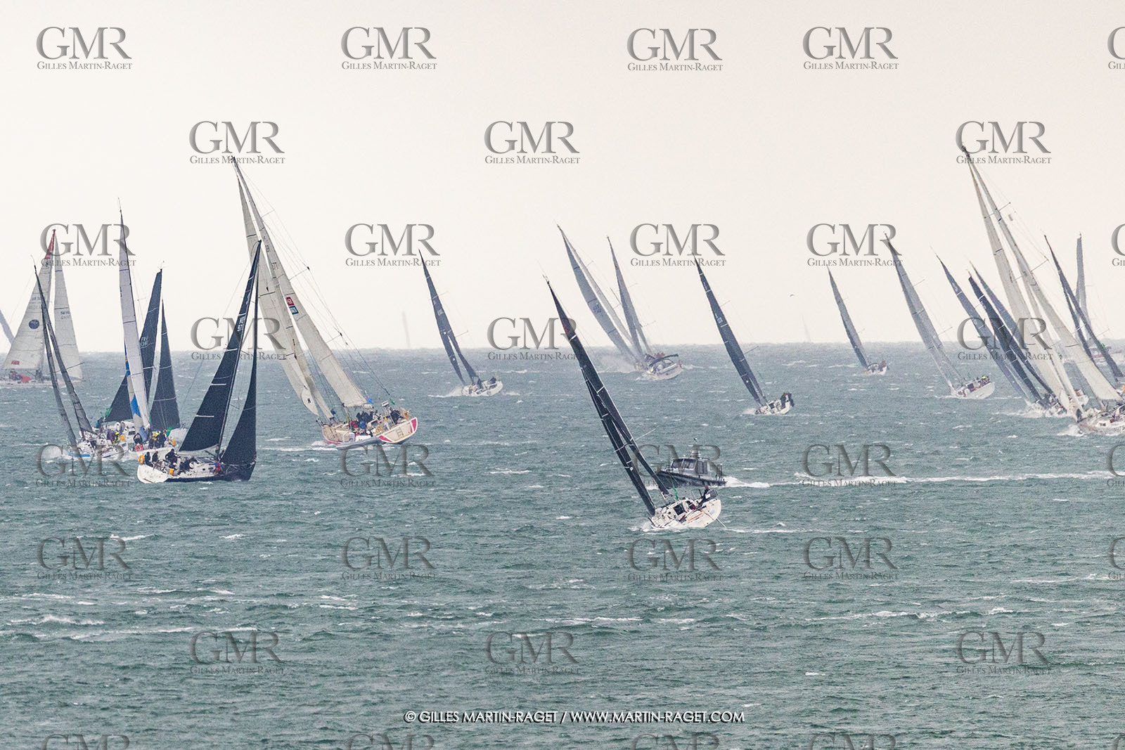 26 07 2025, Cowes (UK, IOW), Admiral's Cup 2025, Rolex Fastnet Race start,