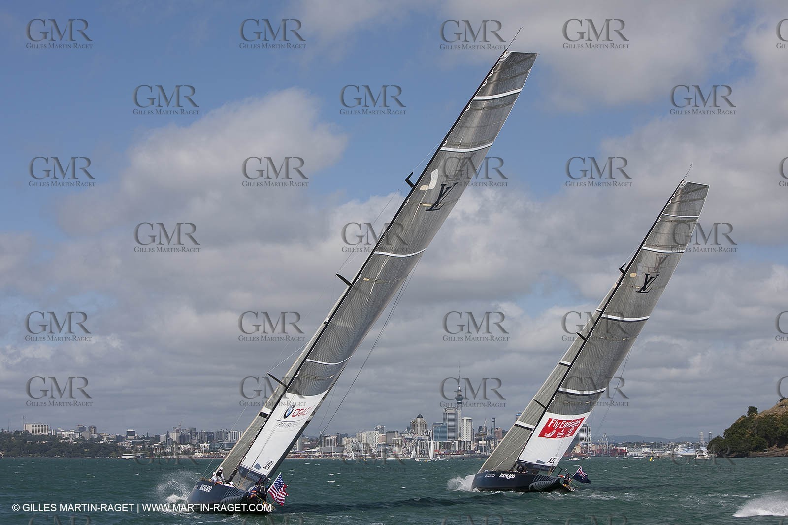 31 01 2009 - Auckland (NZL) -  Louis Vuitton Pacific Series -  Racing Day 2