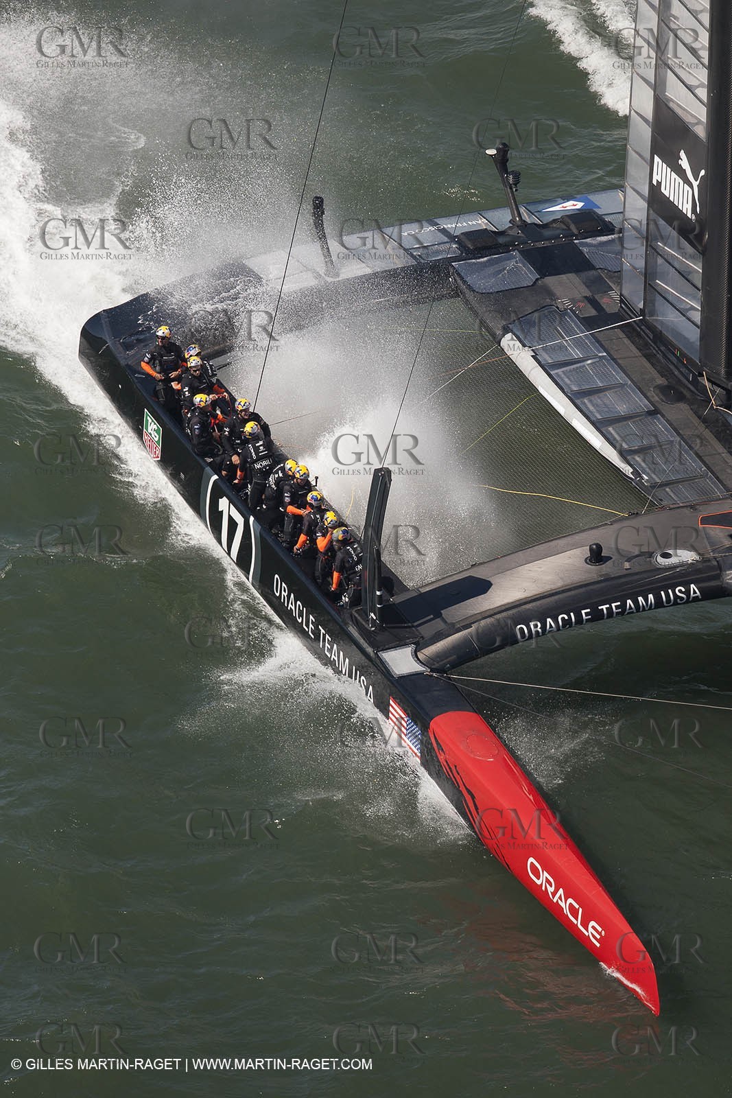 07 09 2013 - San Francisco (USA,CA) - 34th America's Cup - Final Match - Race Day 1