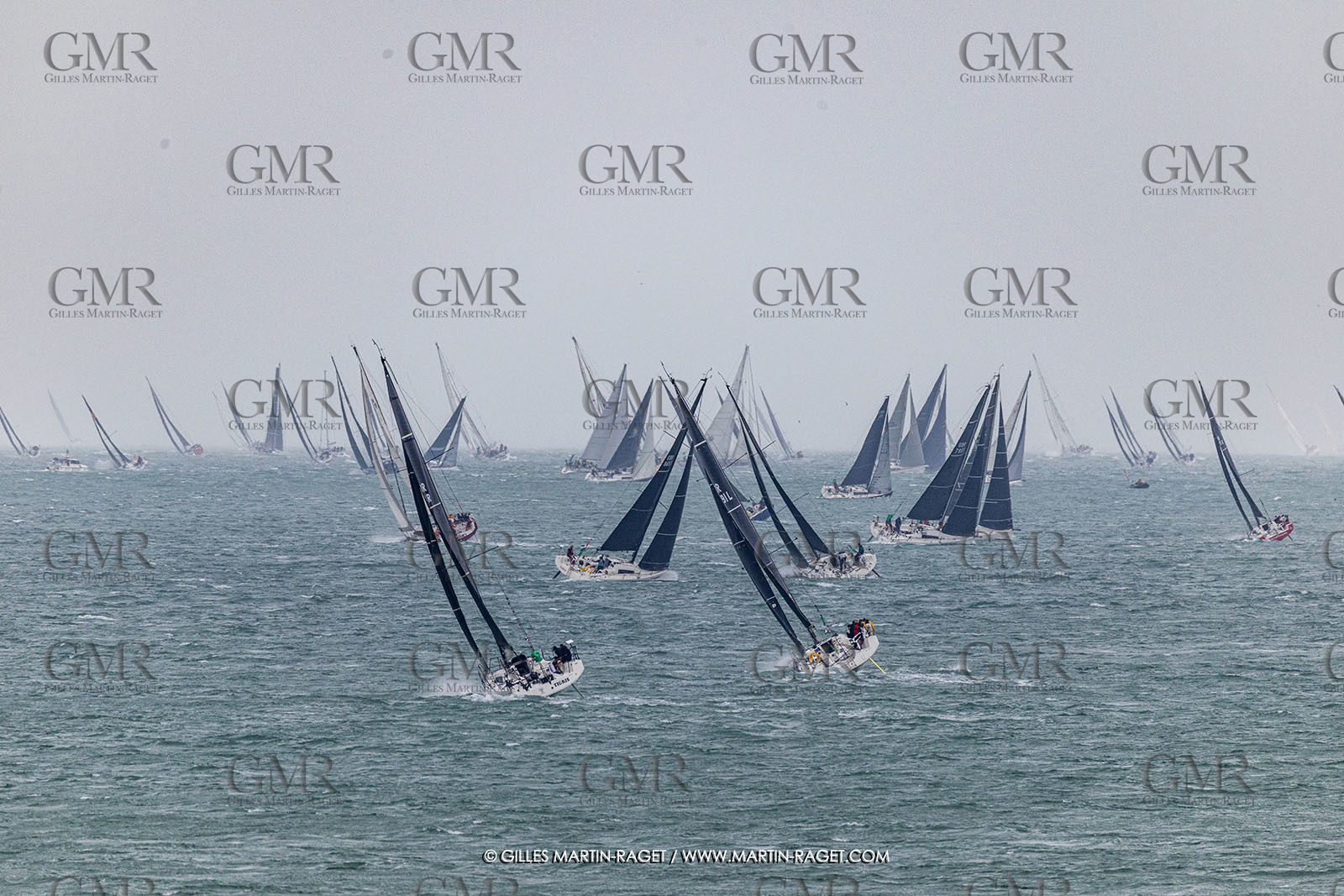 26 07 2025, Cowes (UK, IOW), Admiral's Cup 2025, Rolex Fastnet Race start,