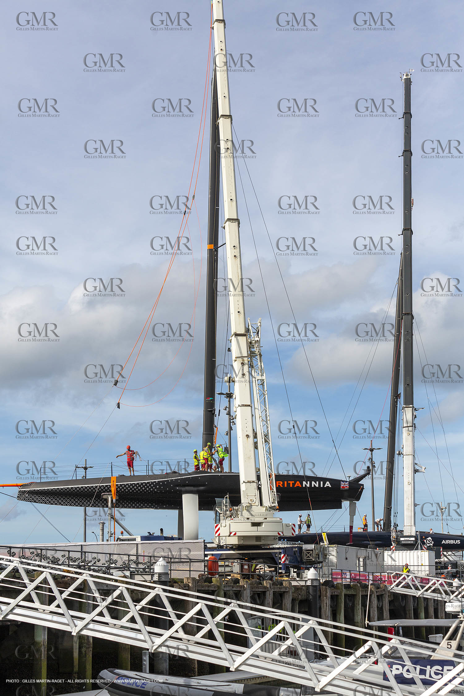 08 12 2020 - Auckland (NZL) - 36th America's Cup - Practice Sessions - Day 1
