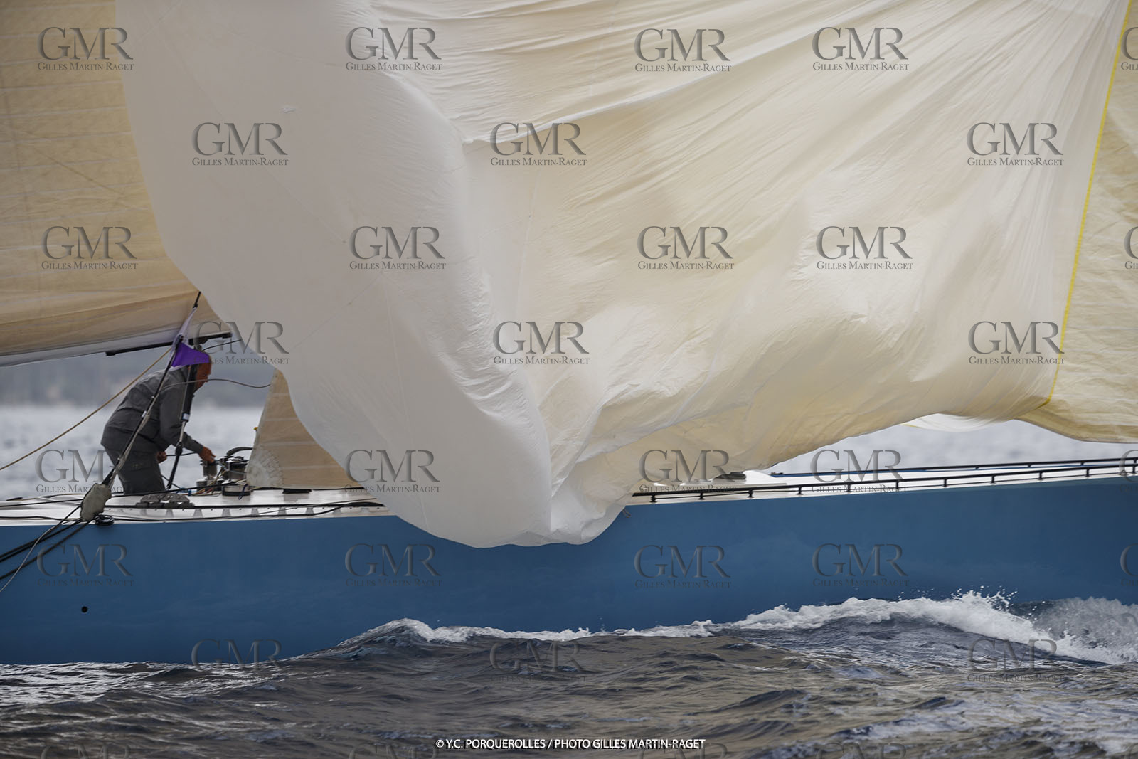 19 06 2024, Porquerolles Island (FRA), Championnat du monde des 12 m JI 2024, Race Day 1