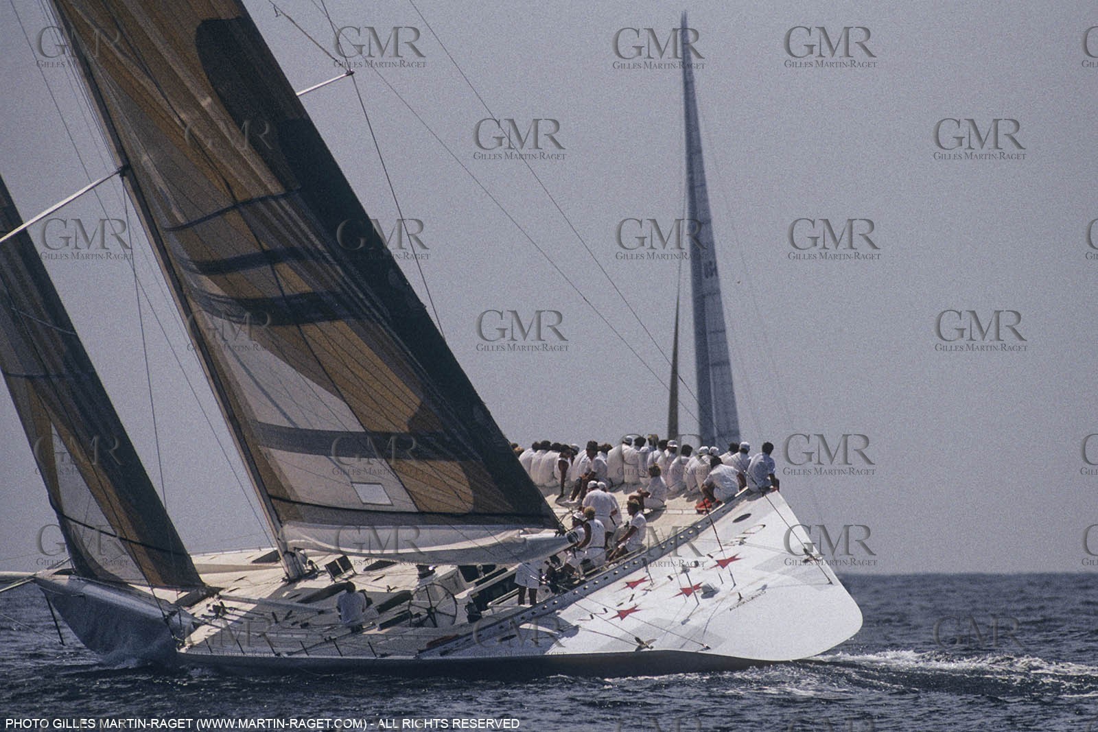 Sailing, Yacht Racing, America's Cup XXVII, San Diego (USA,CA) 1988, Stars & Stripes Vs New Zealand