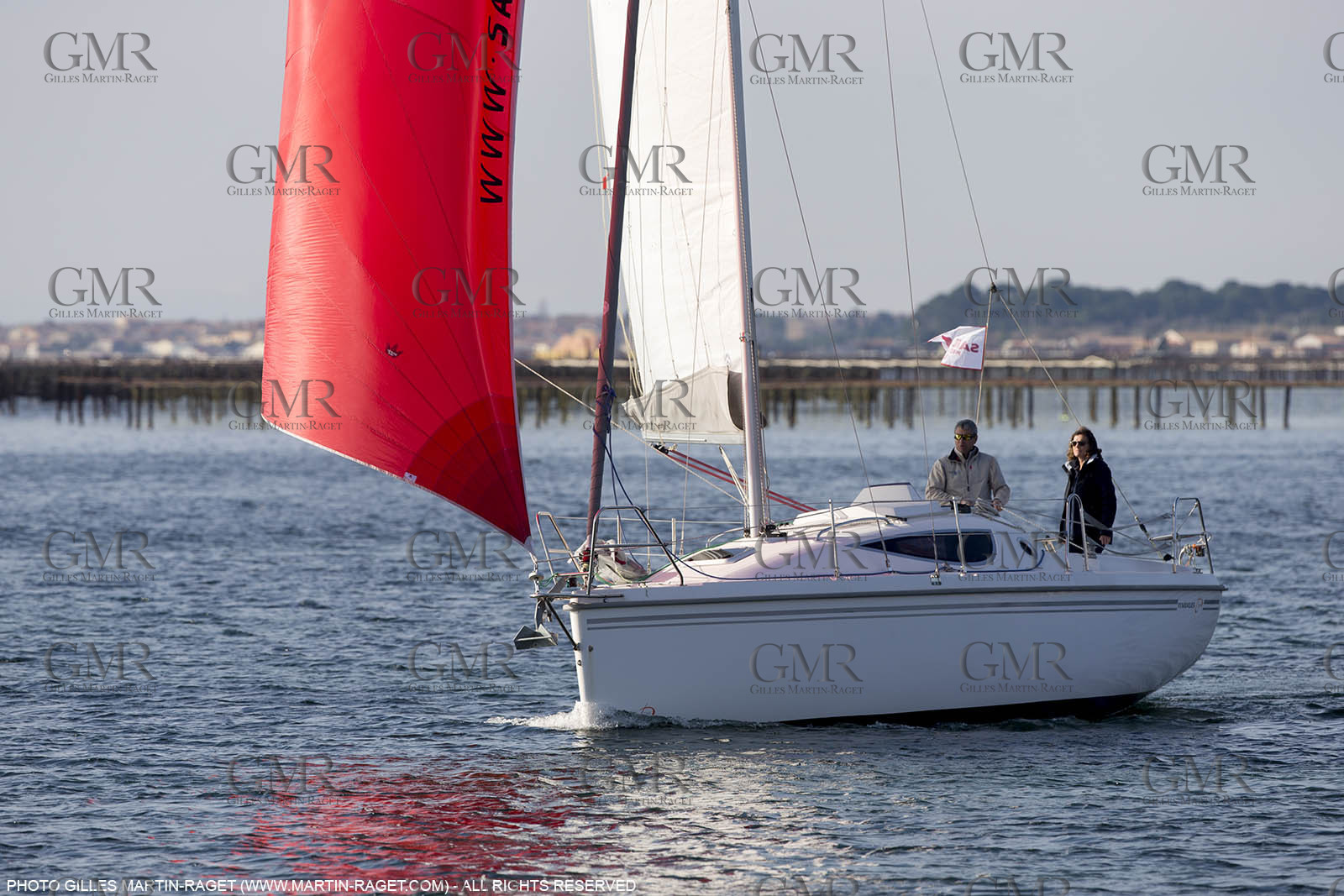 28 01 2016, Sète (FRA,34), Cruising on Thau Basin