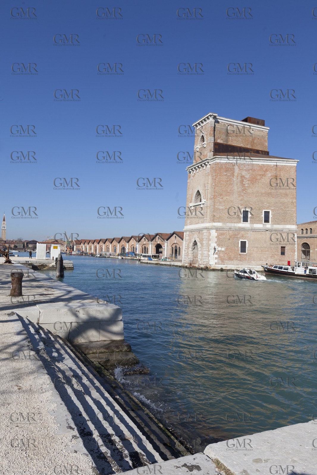 20 02 2012 - Venezia (ITA) - 34th America'sCup - Venezia 2012 America's Cup World Series - The Arsenale where the AC45 moorings, public village, media center and Club 45 will be located