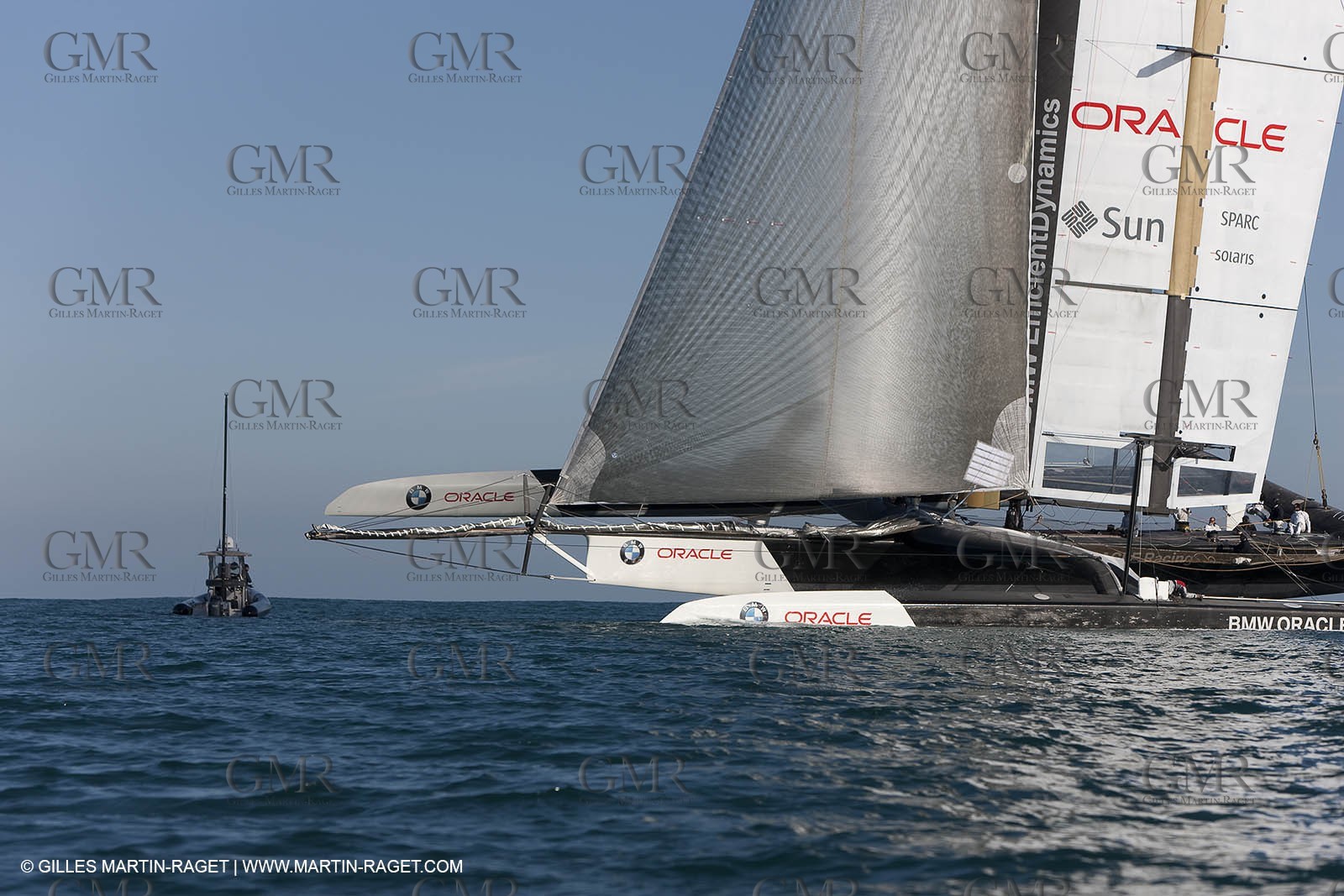 27 01 2010 - Valencia (ESP) - 33rd America's Cup - BMW ORACLE Racing - Training in Valencia