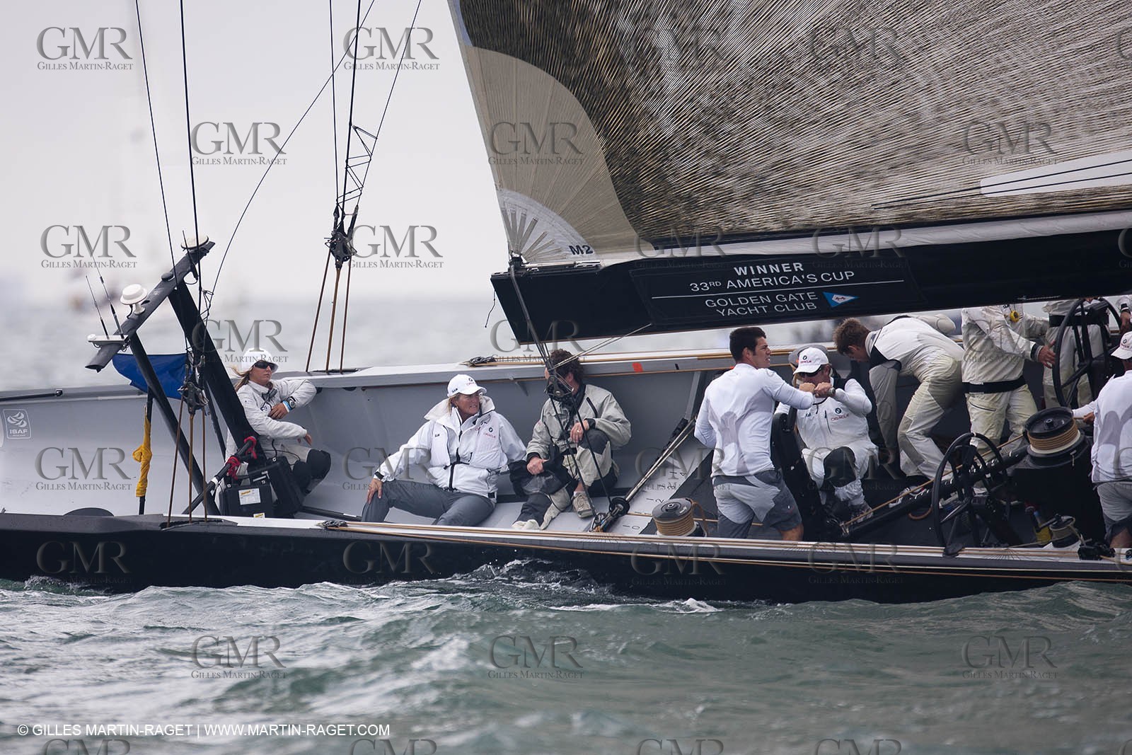 06 08 2010 - Cowes (UK, IOW) - The 1851 Cup -  BMW ORACLE Racing - Day 4.