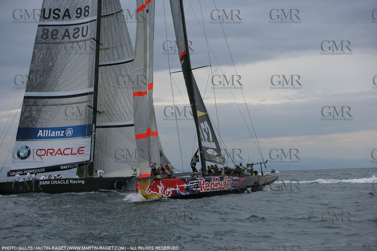 2 05 2007-Valencia (Spain)- 32nd America's Cup - Louis Vuitton Cup - RR2 - Day 4 - BMW ORACLE Racing