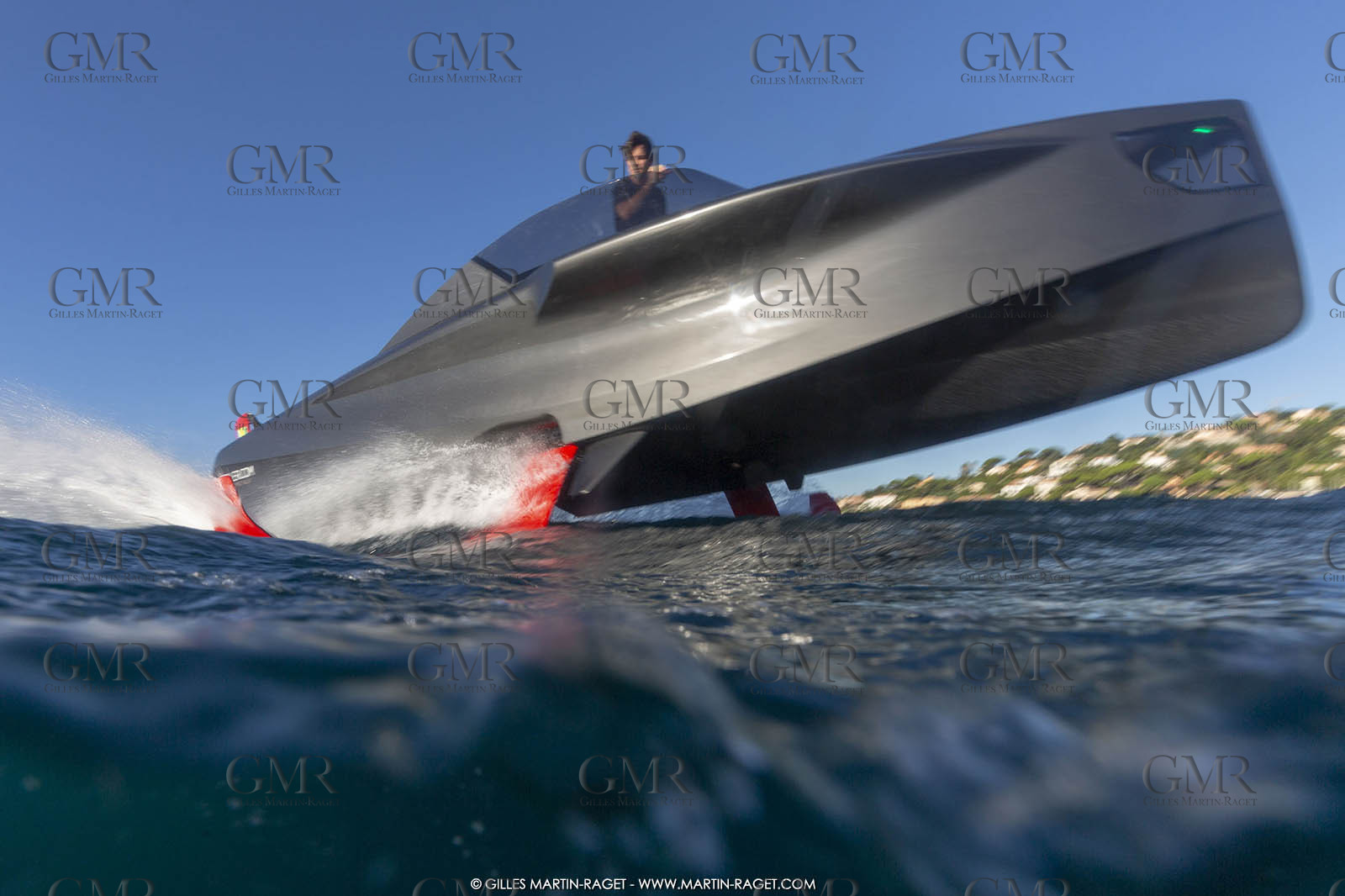 09 08 2018, Saint-Tropez (FRA,83), Foiler, the Flying Yacht by Enata
