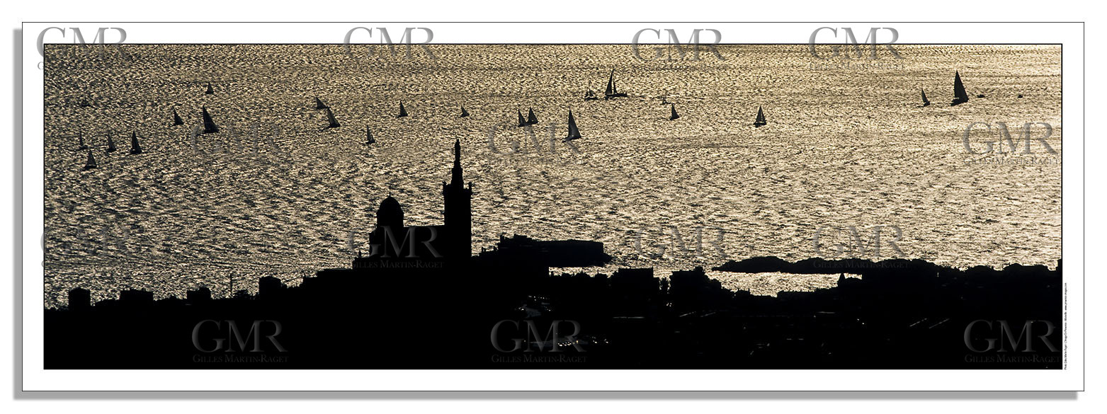 Marseilles - South bayProduct: in house made quality print on 8 ultrachome colors Epson ink Jet printer.Available sizes: . 20x 60 cm. 33 x 95 cm. 52 x 150 cmAvailable papers:  . Standard 250 gr glossy paper print, black streak, white margin, no signature . Top quality glossy 290 gr. paper, black streak, white margin, checked and signed by the author . Fine Art print (signed, numbered, stamped, registered) on demand . Other supports (Canvas, Acrylic, Metal) on demandPackaging: cylindric reinforced tubeShipping options: regular mail or Shipping companyClick on the basket icon to select your options and start the online ordering process
