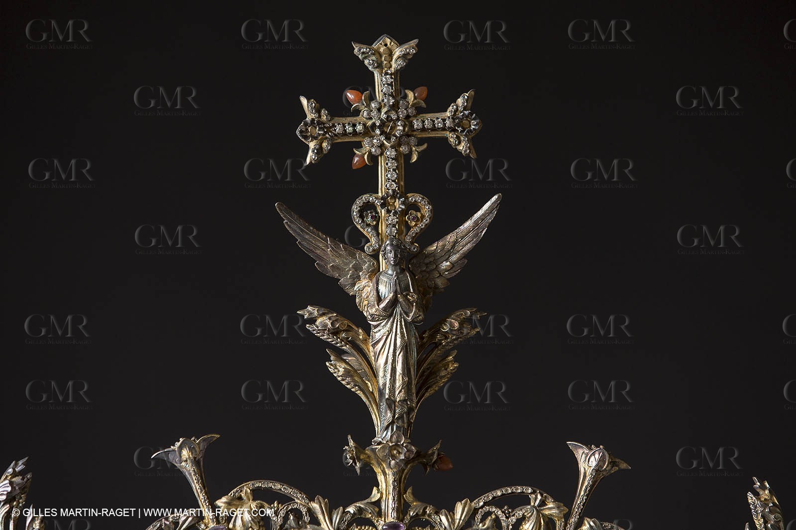 04 02 2013 - Marseille(FRA,13), Notre Dame de la Garde,liturgical silverware