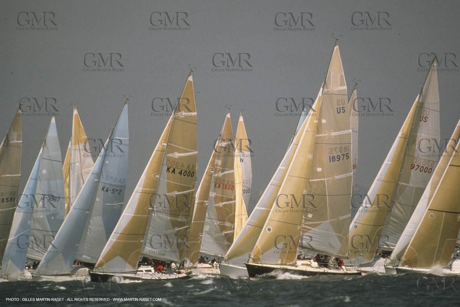 Sailing, Yacht Racing, One Ton Cup 1987, San Francisco (USA, CA)