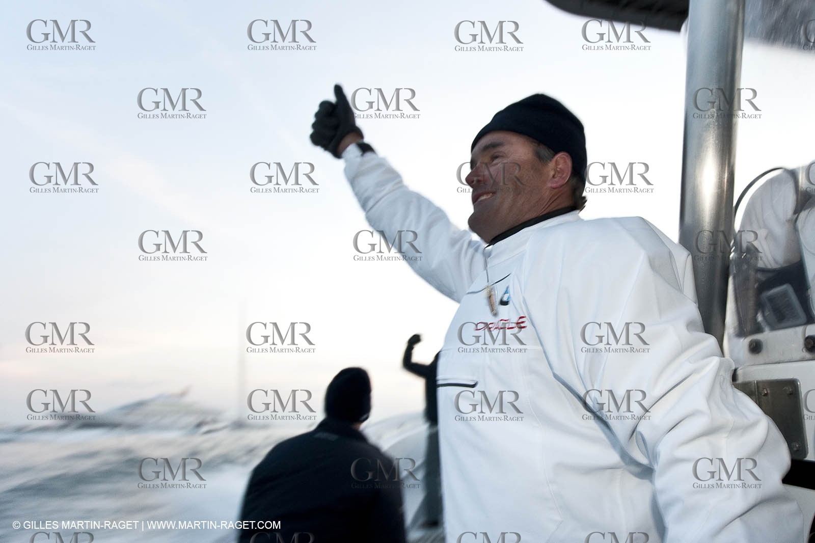 14 02 2010 - Valencia (ESP) - 33rd America's Cup - BMW ORACLE Racing - Race 2 - Russell Coutts