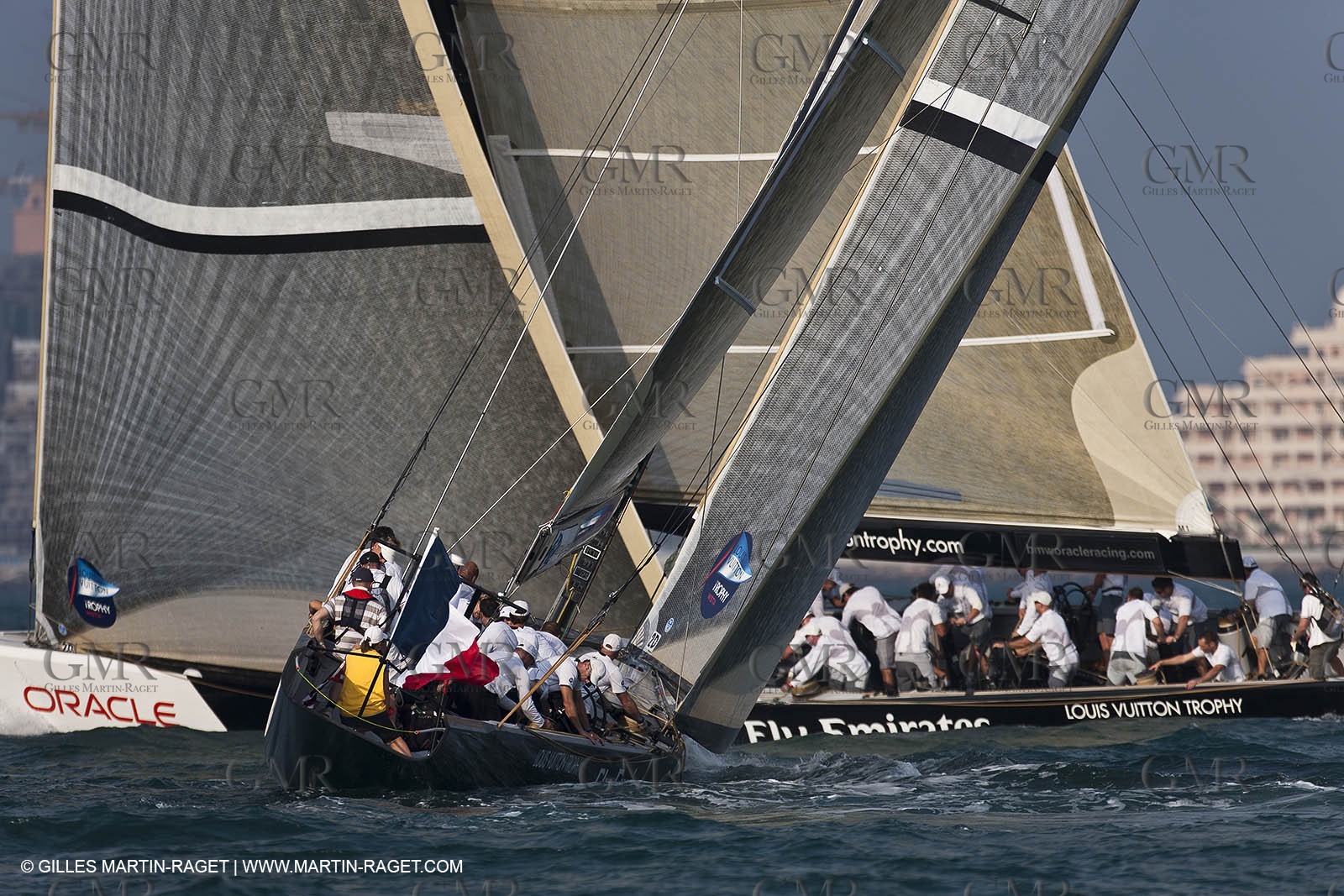 14 11 2010 - Dubai (UAE) - Dubai Louis Vuitton Trophy -  BMW ORACLE Racing - Race Day 1 - Vs All 4 one