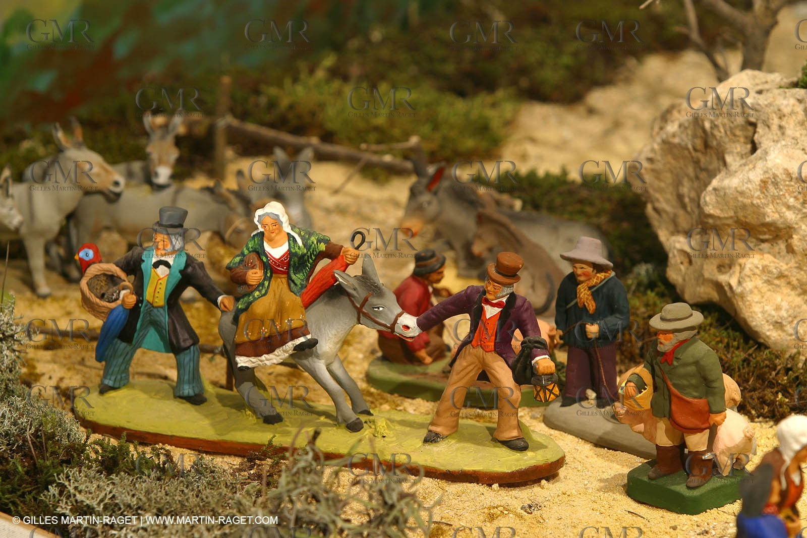 Great crib from les Saintes Maries de la mer (FRA, 13) for Christmas, December 2010