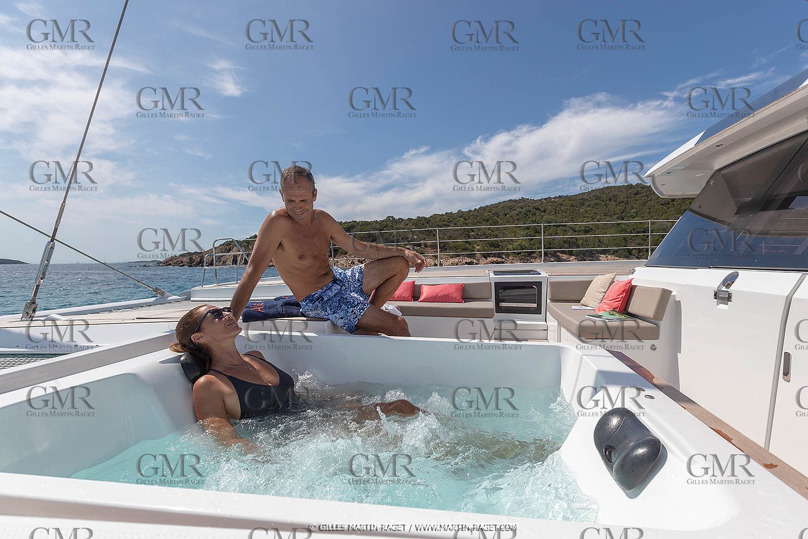 30 08 2018, Porto Vecchio (FRA, South Corsica) Chantier Fountaine-Pajot, Alegria 67