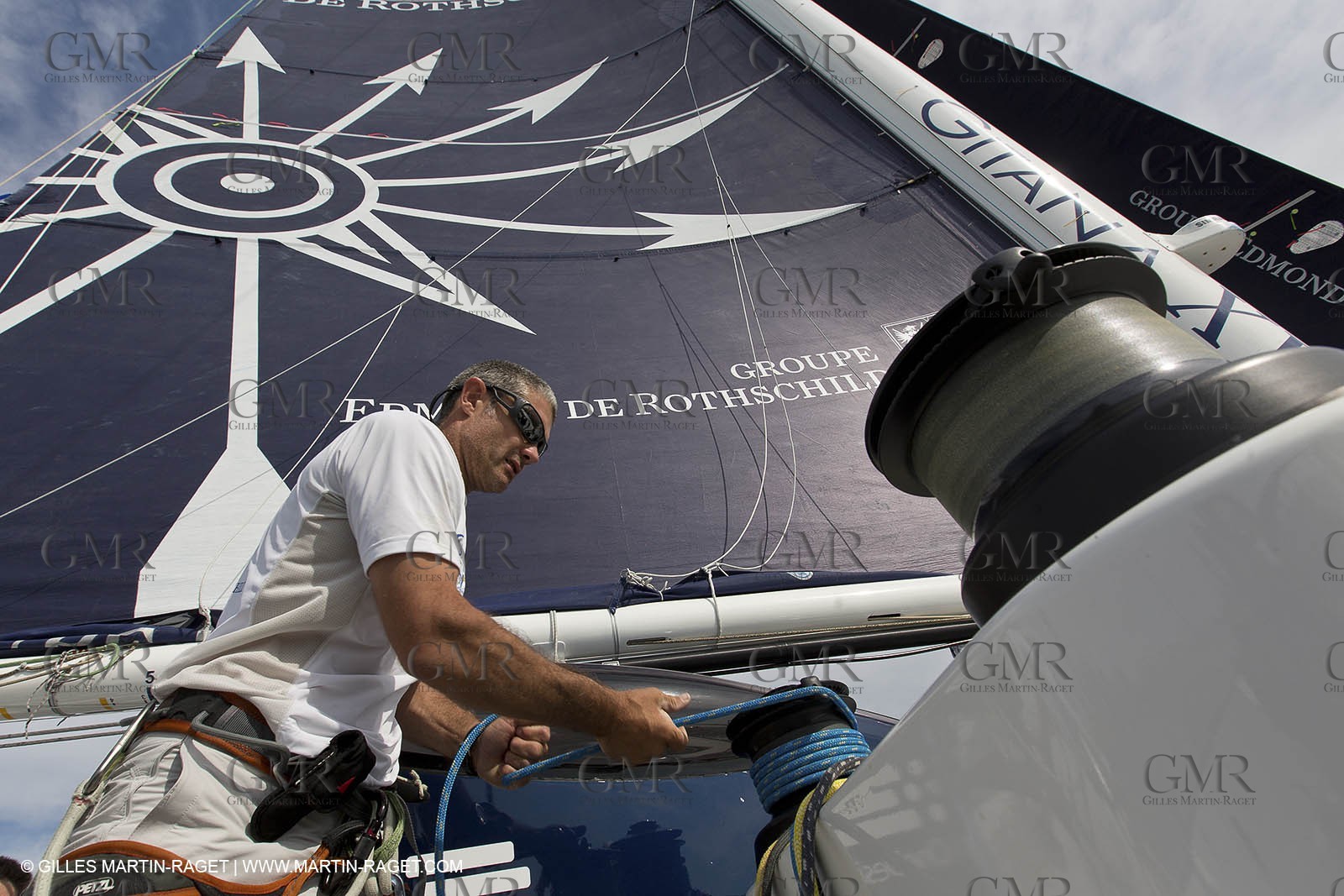 05 07 2012 - New York (USA) - Ocean Krys Race - Speed runs in fornt of NY city