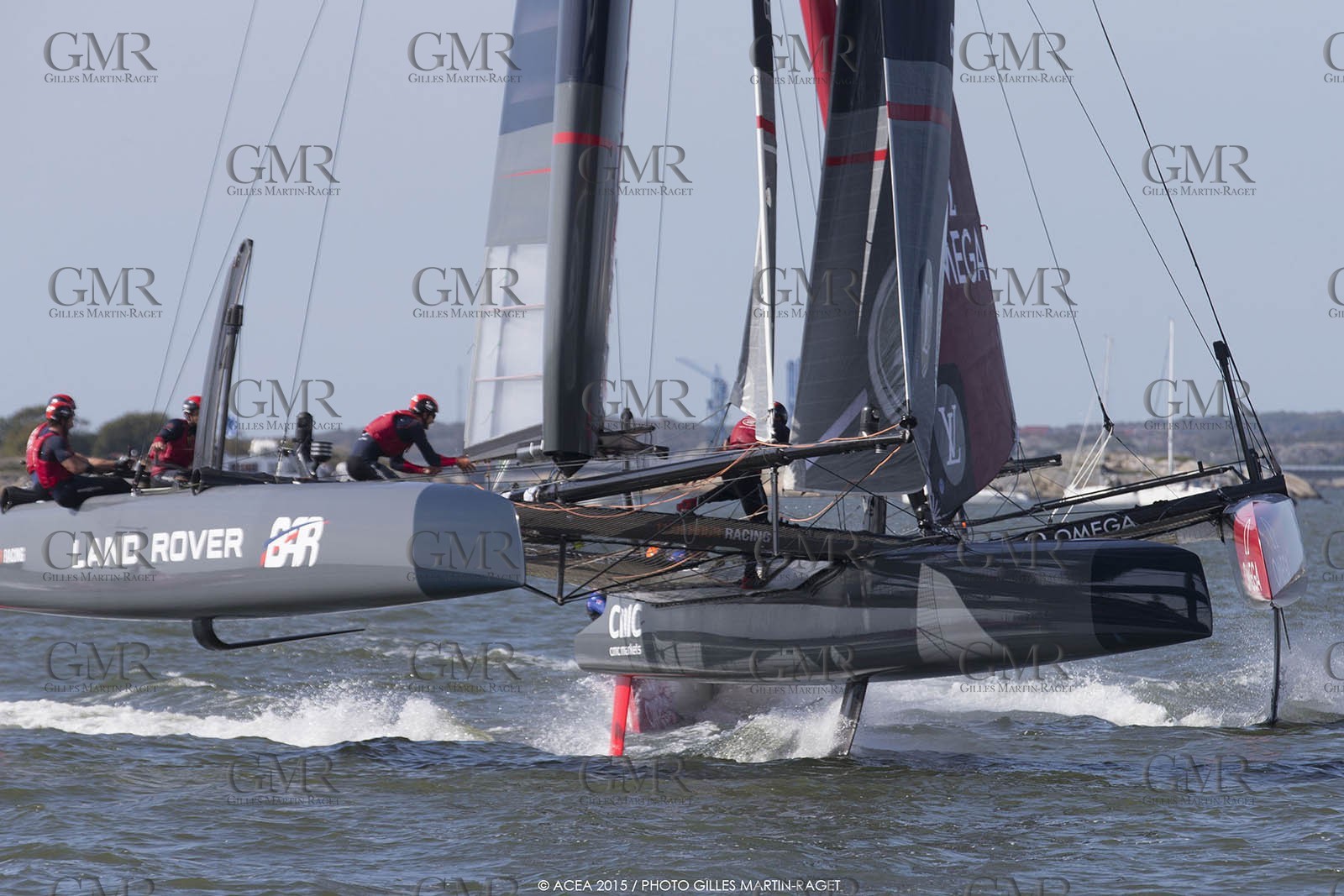 29 08 2015, Göthenburg, (SWE), 35th America's Cup, Louis Vuitton America's Cup World Series Göthenburg 2015, Race Day 1