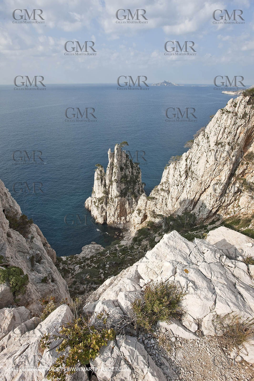 20 03 2009 - Marseille (FRA, 13) - Les Calanques - Pic de l'Eissadon et falaises du Devenson
