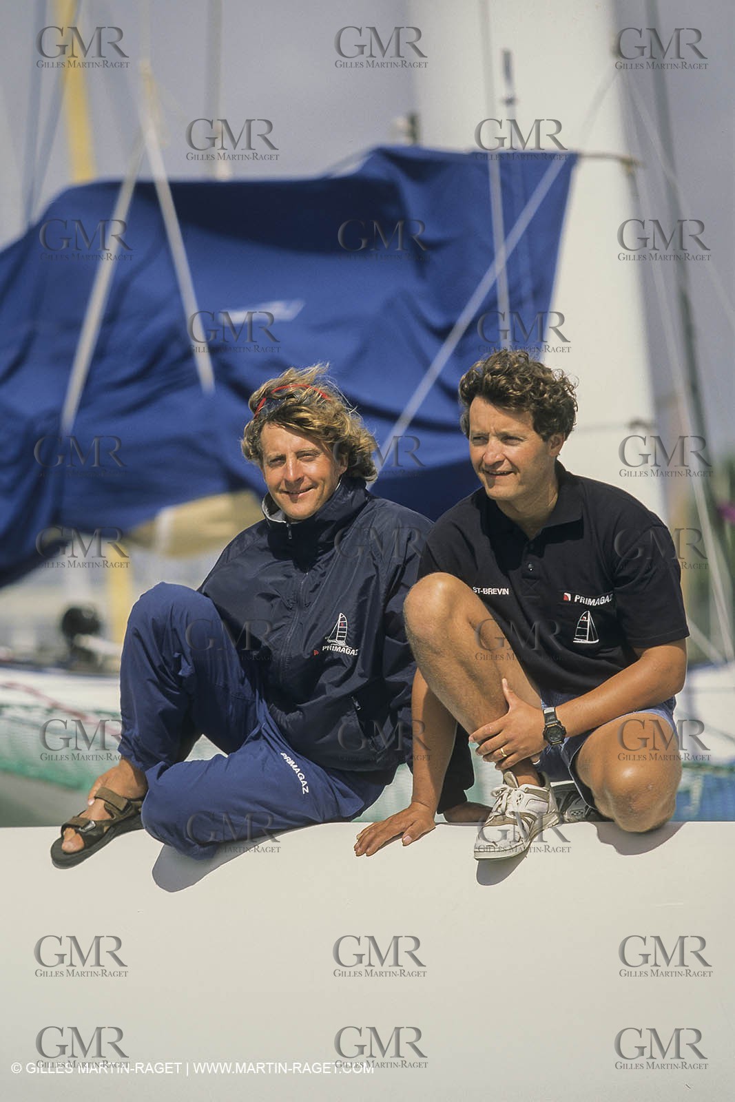 Sailing, Yacht Racing, Offshore racing, Multihulls ORMA 60, Laurent et Yvan Bourgnon