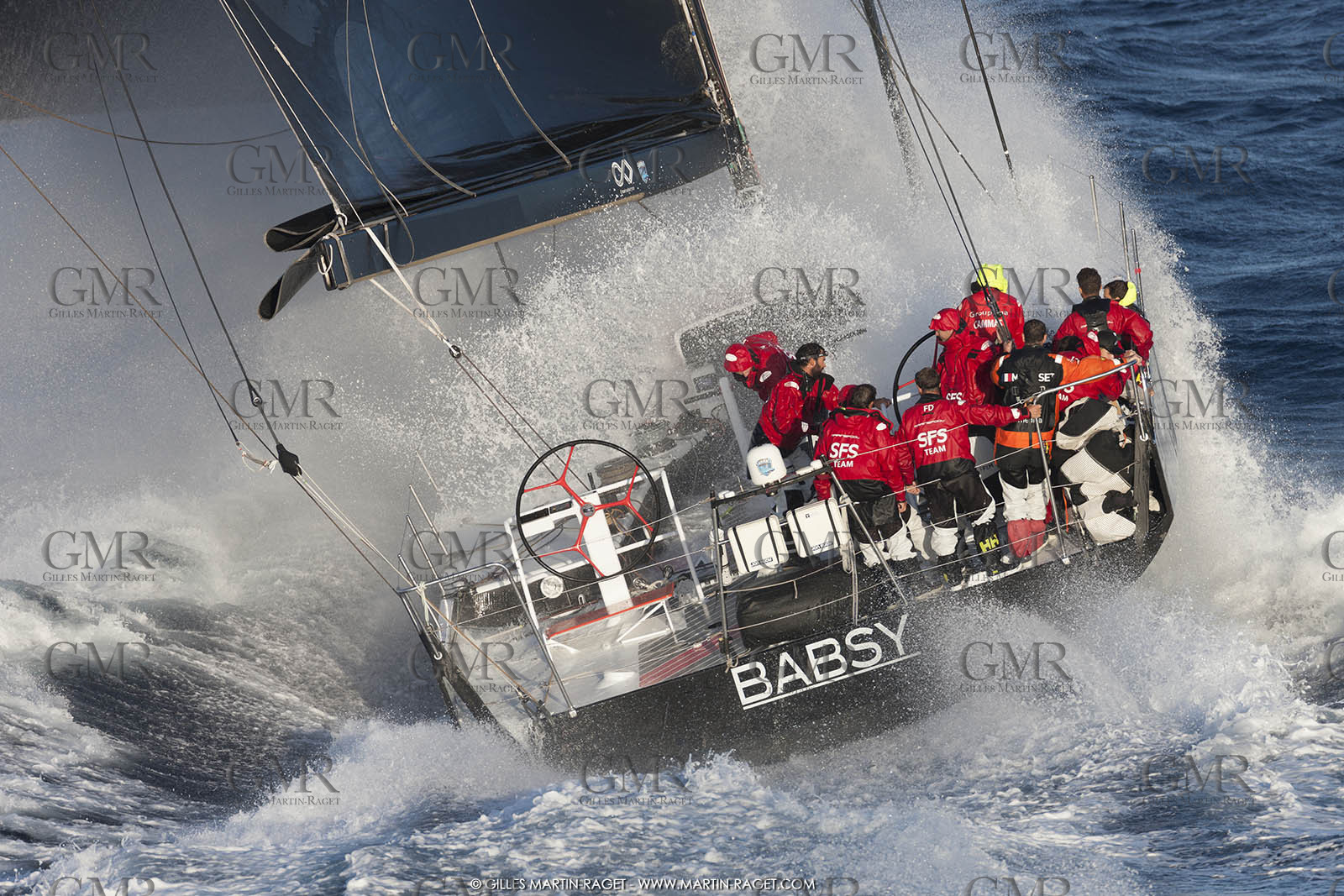 09 10 2017, Calvi (FRA,20), VOR 70 Babsy, Tentative de record autour de la Corse à la voile, skipper Franck Cammas