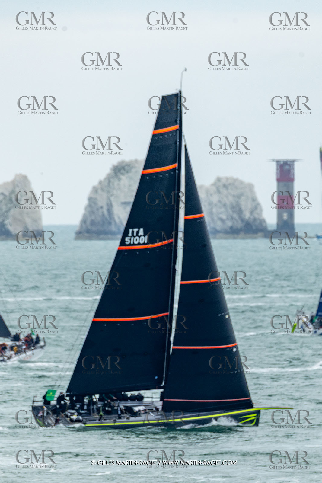 26 07 2025, Cowes (UK, IOW), Admiral's Cup 2025, Rolex Fastnet Race start,