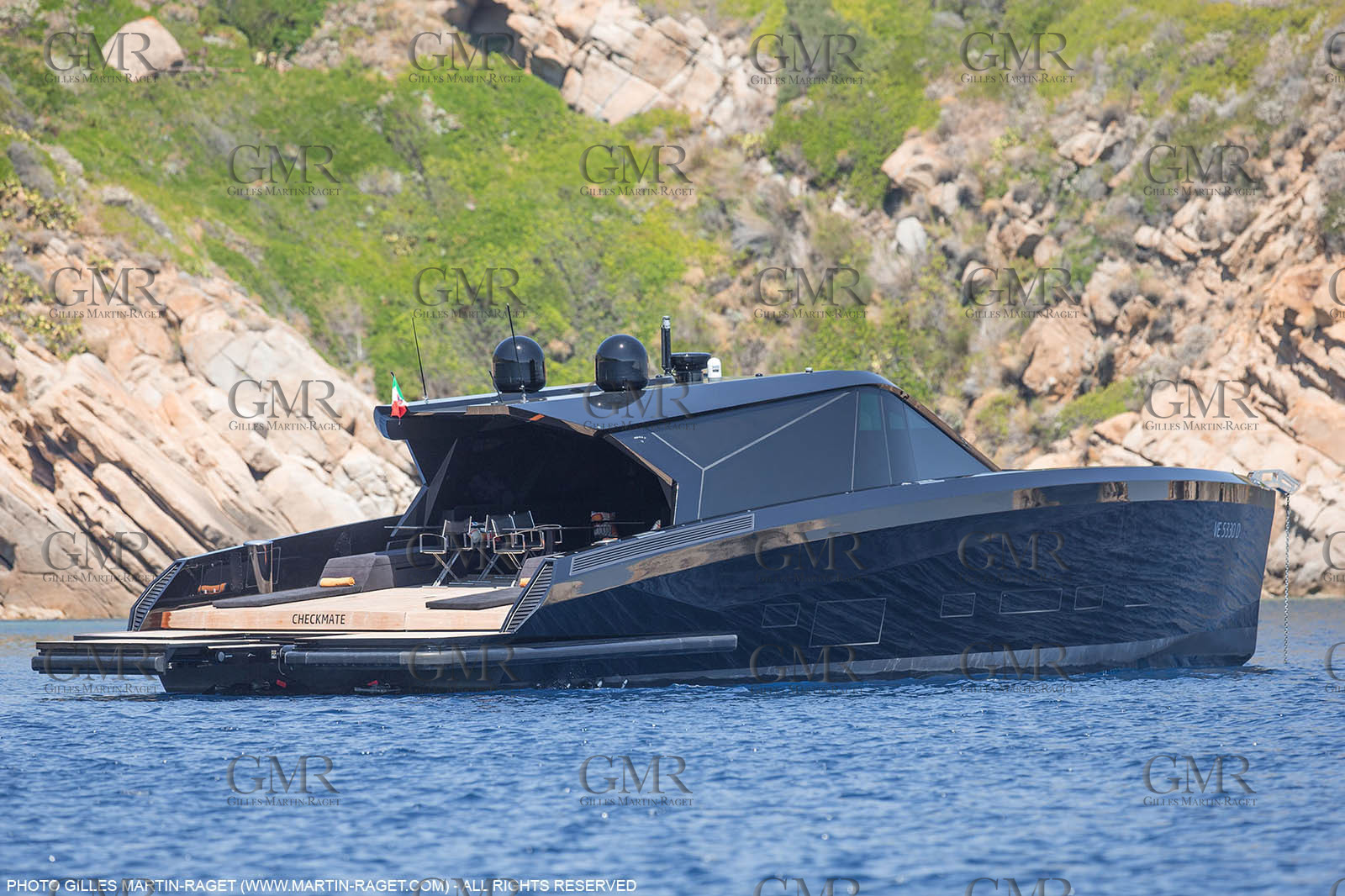 20 07 2016, Cala Galera (ITA), WallyYachts, Wally Power 75 Checkmate