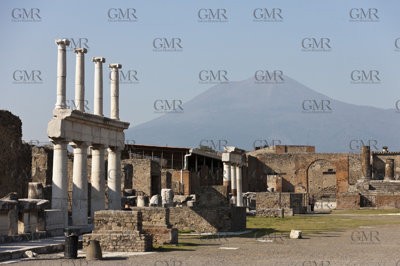 24 02 2012 - Naples (ITA) - 34th America's Cup - America's Cup World Series Naples 2012 - Naples Preview - Pompei roman ruins