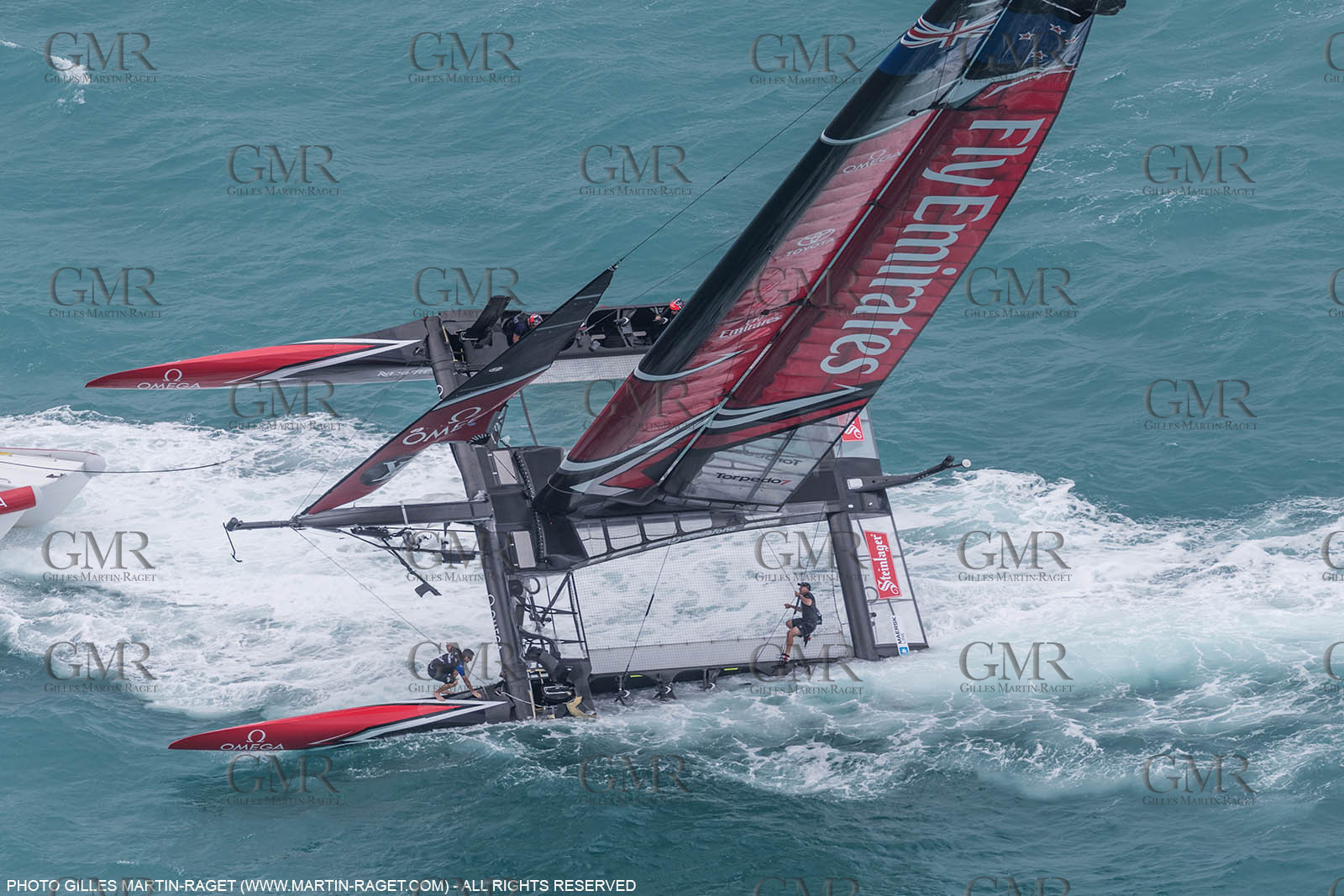 06 06 2017 - Bermuda (BDA) - 35th America's Cup Bermuda 2017 - Louis Vuitton America's Cup Playoffs semi-finals, Day 3