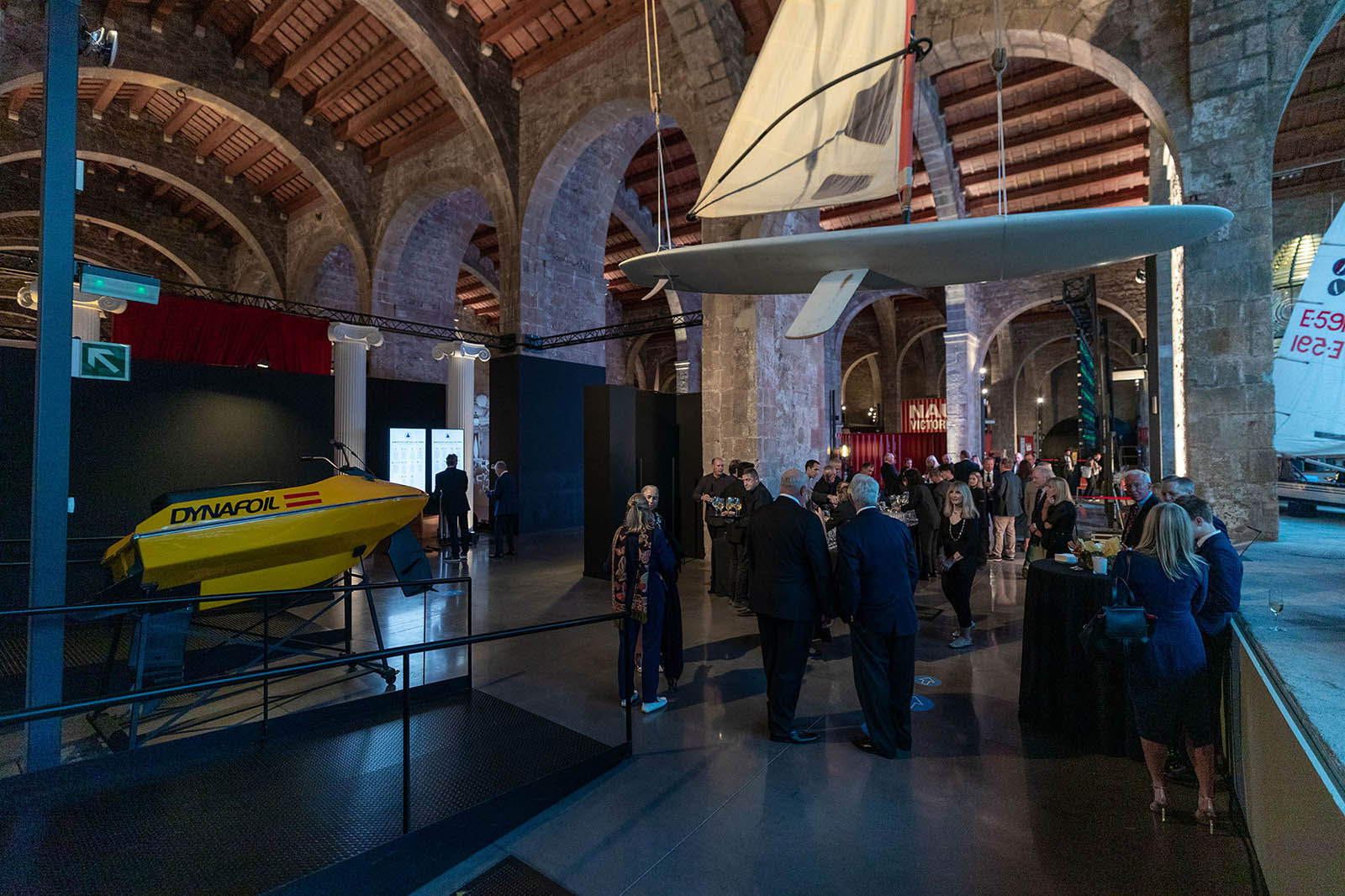 14 10 2024, Barcelona (ESP), Louis Vuitton 37th America's Cup, Final Match, Race Day 3, Hall Of Fame induction ceremony